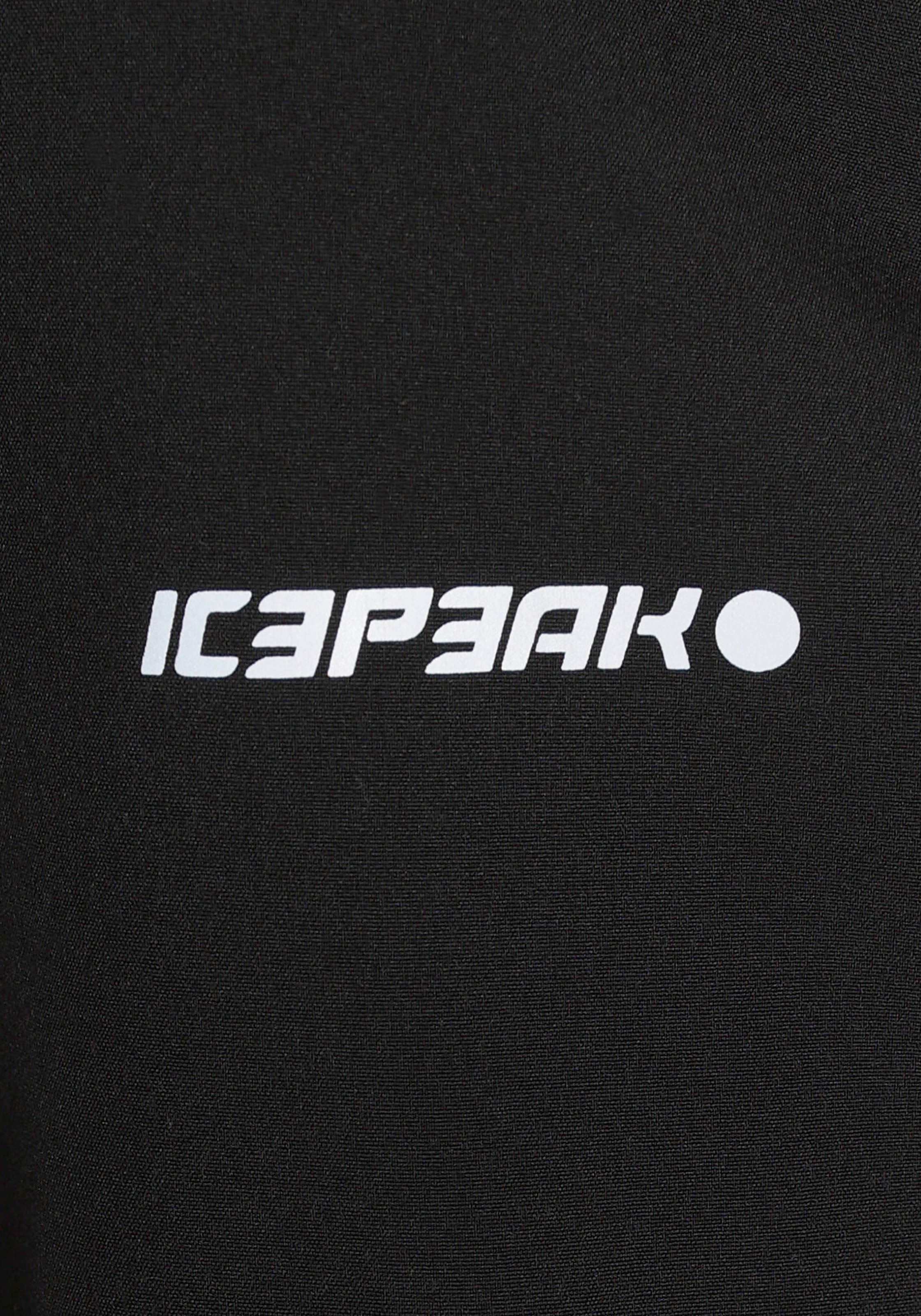 Icepeak Softshelljacke »BRENHAM«, (1 St.), mit Kapuze, Winddicht & Wasserabweisend & Atmungsaktiv