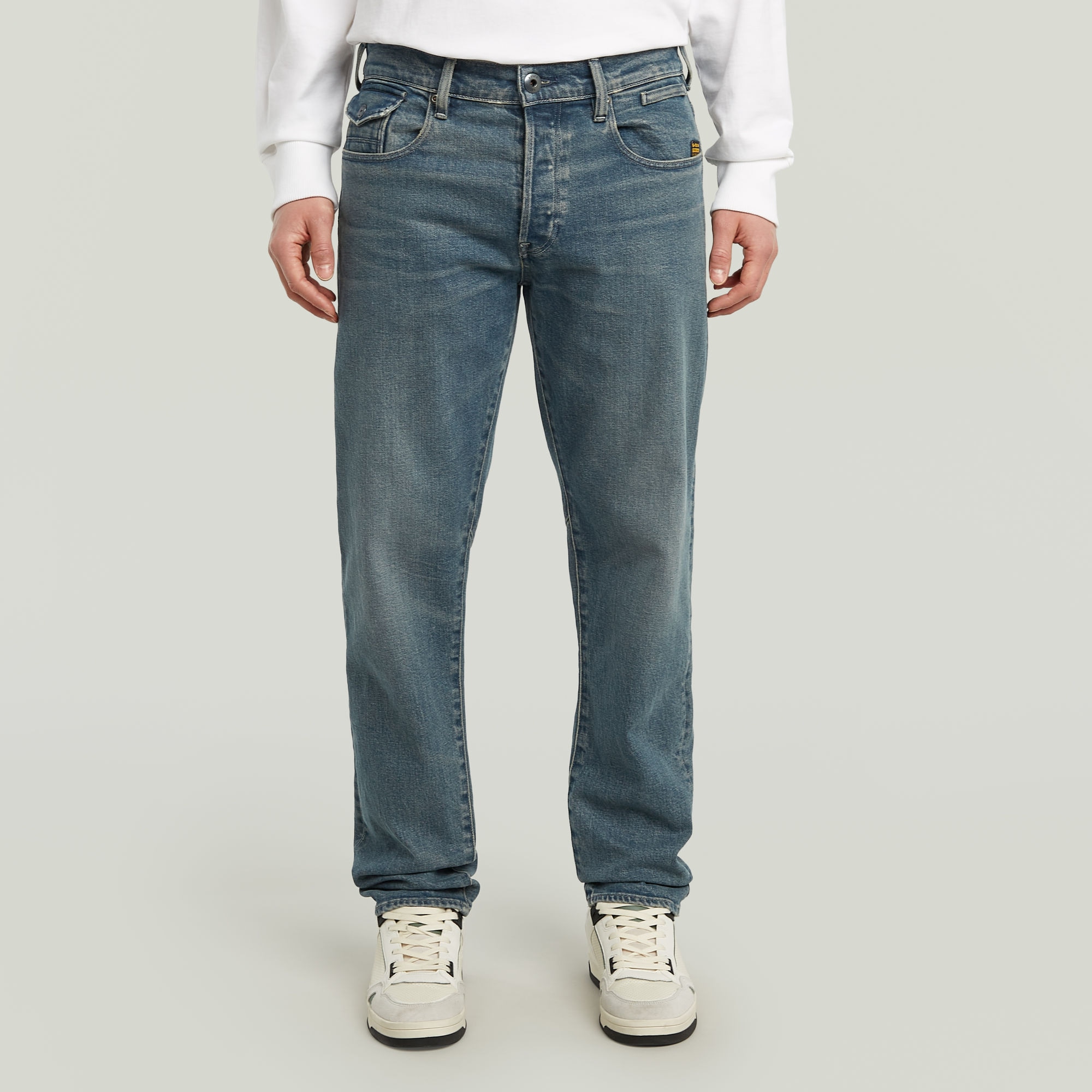 G-STAR Tapered-fit-Jeans "Morry FWD 3D Regular Tapered"