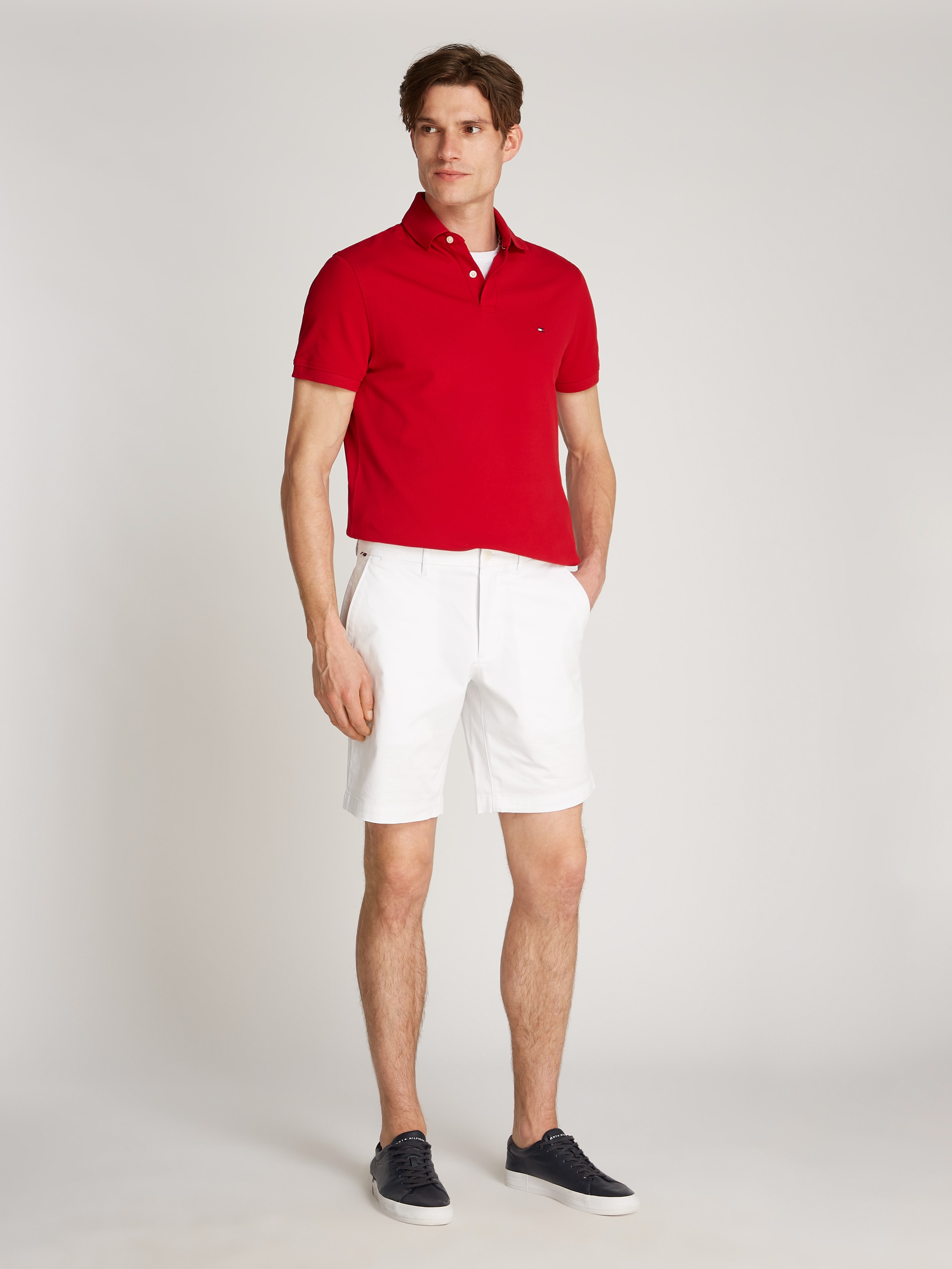 Tommy Hilfiger Chinoshorts »BROOKLYN SHORT 1985«, in klassischem Design