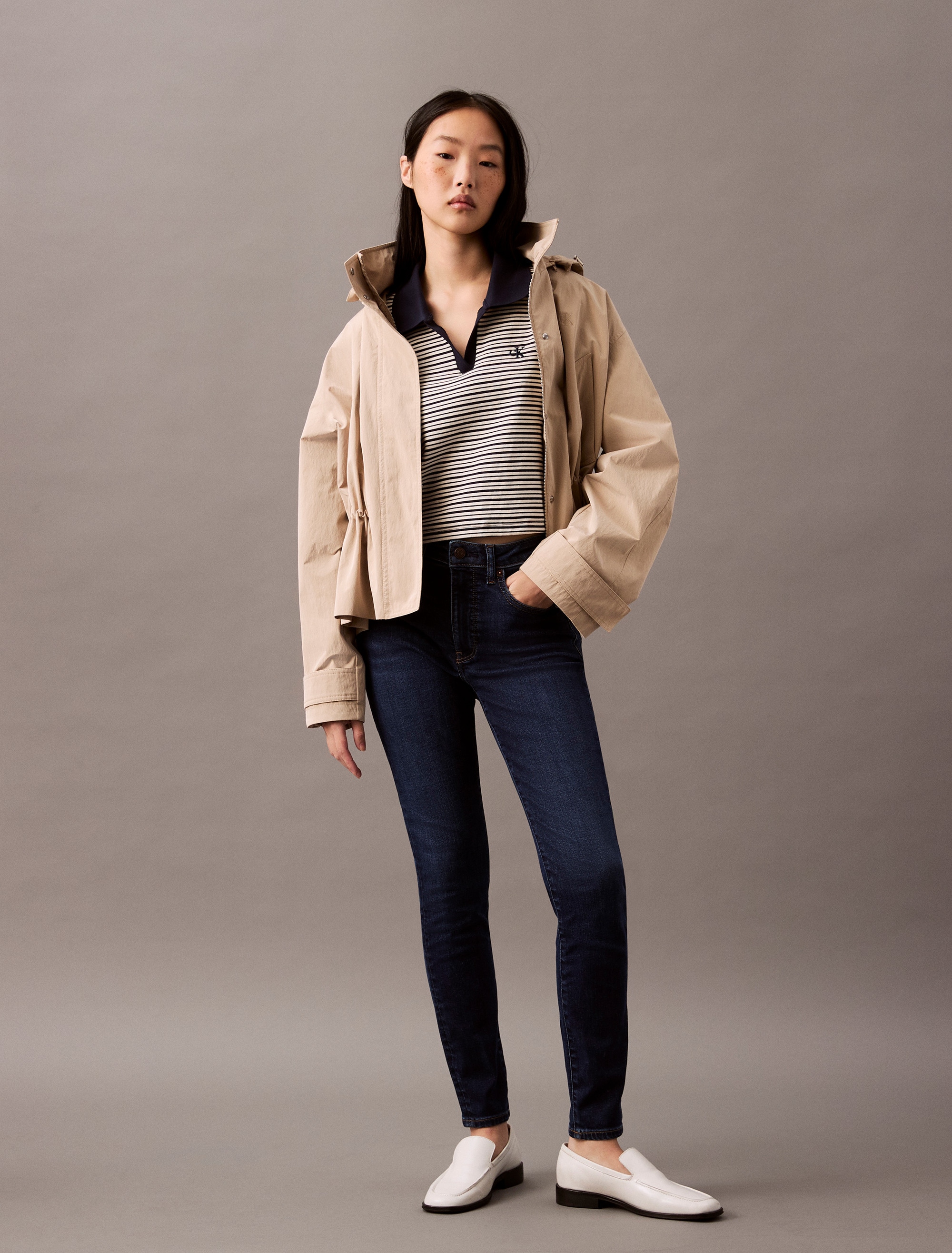 Calvin Klein Jeans Skinny-fit-Jeans »MID RISE SKINNY« Mit Gürtelschlaufen