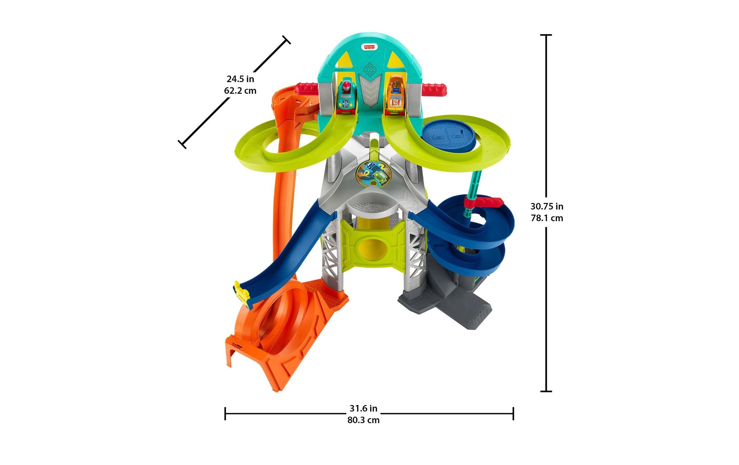 Fisher-Price® Spielzeug-Auto »People Action Rennbahn«