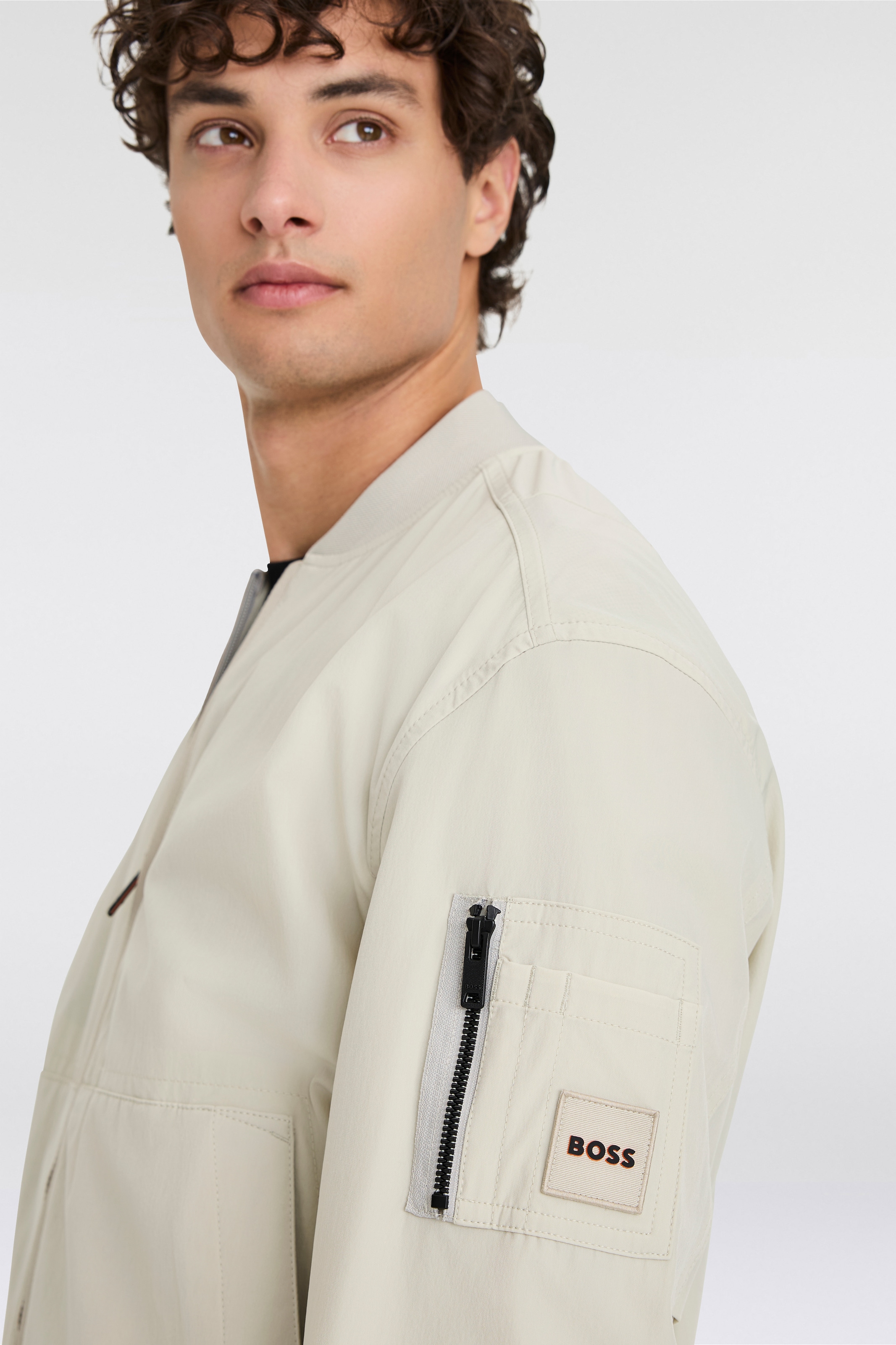 BOSS ORANGE Blouson »Oneth«, mit Ärmeltasche
