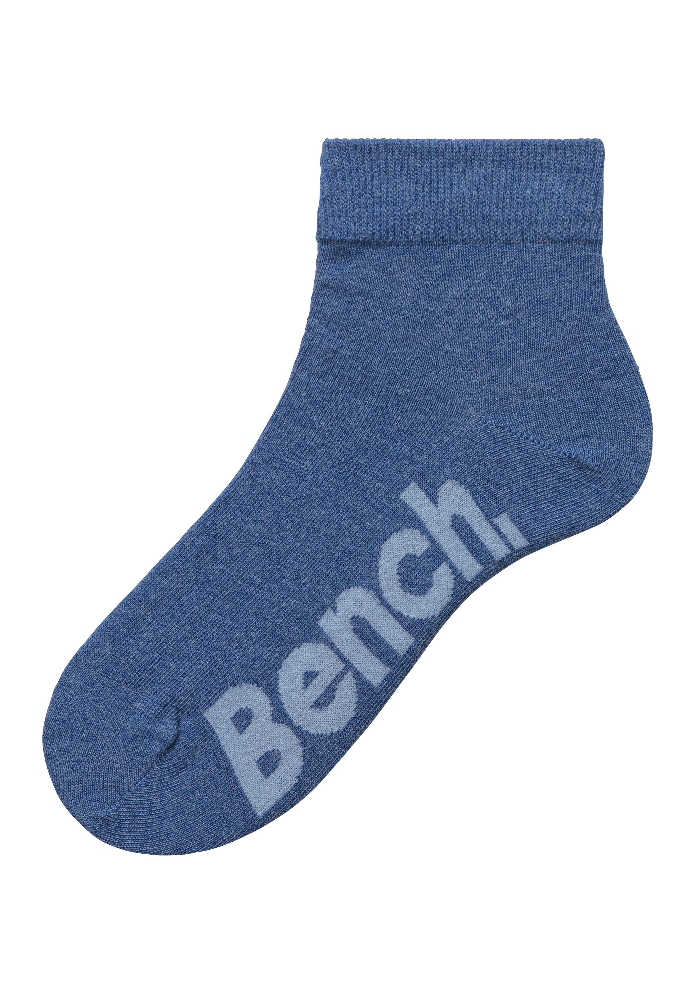 Bench. Kurzsocken, (Federtasche, 7 Paar), in ansprechendem Mäppchen mit Reissverschluss