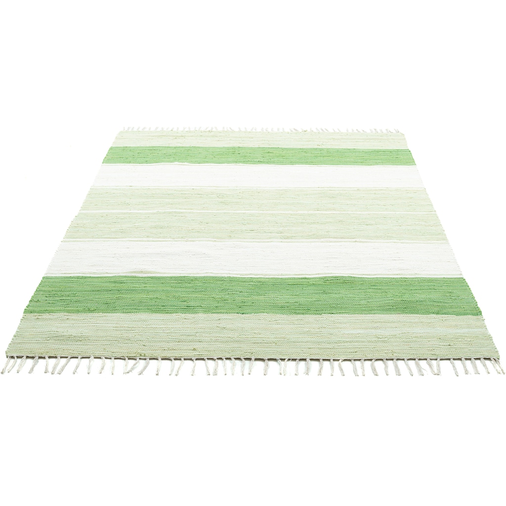 THEKO Teppich »Stripe Cotton«, rechteckig