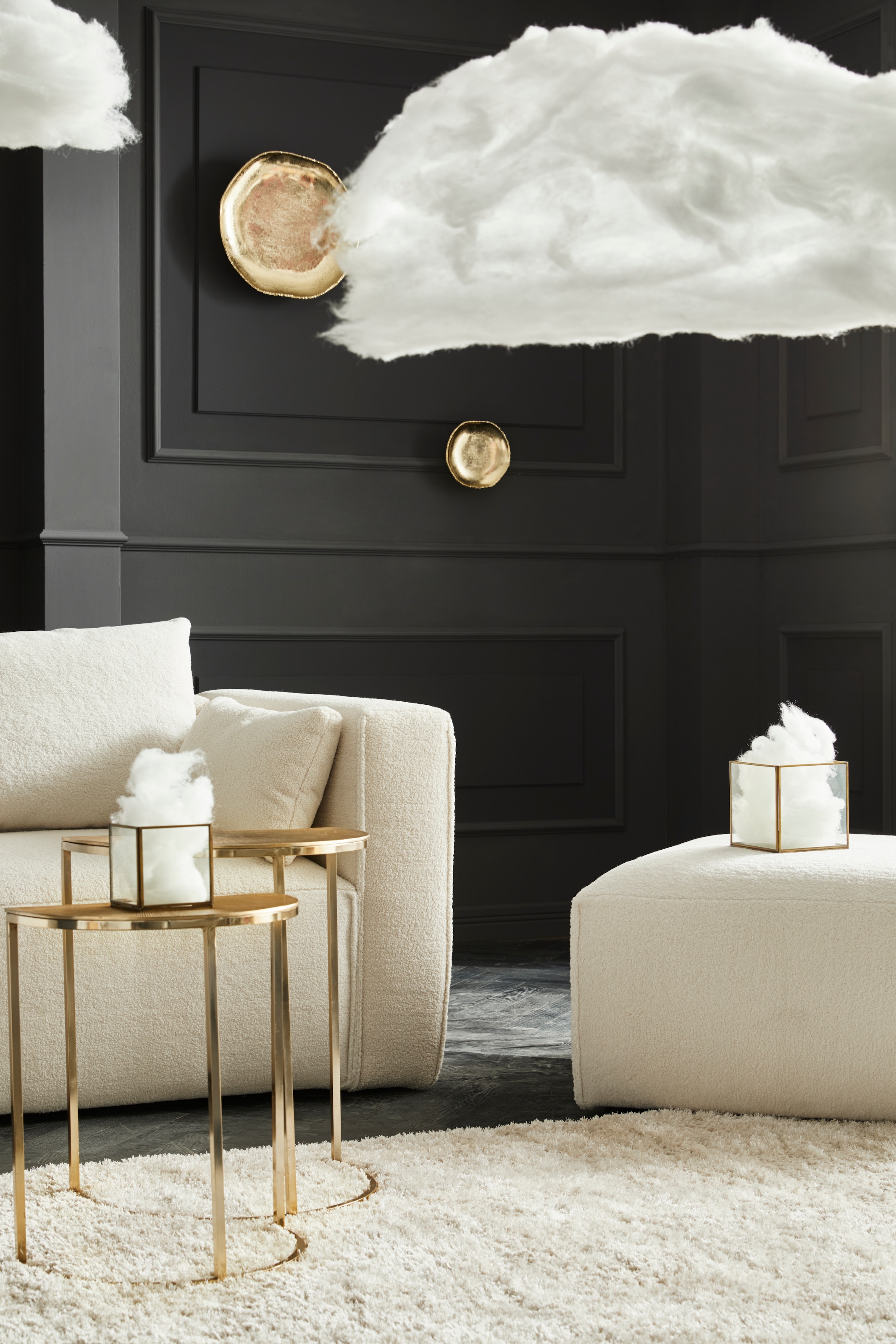 Guido Maria Kretschmer Home&Living Sofa-Eckelement »Comfine«, Modul-Ecke zur indiviuellen Zusammenstellung, in 3 Bezugsvarianten