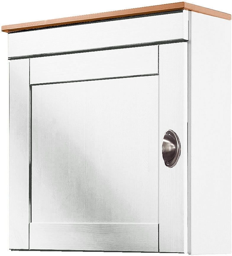 Home affaire Hängeschrank »Oslo«, 50 cm breit, aus massiver Kiefer, 1 Tür,  Metallgriff, Landhaus-Optik online shoppen | Jelmoli-Versand