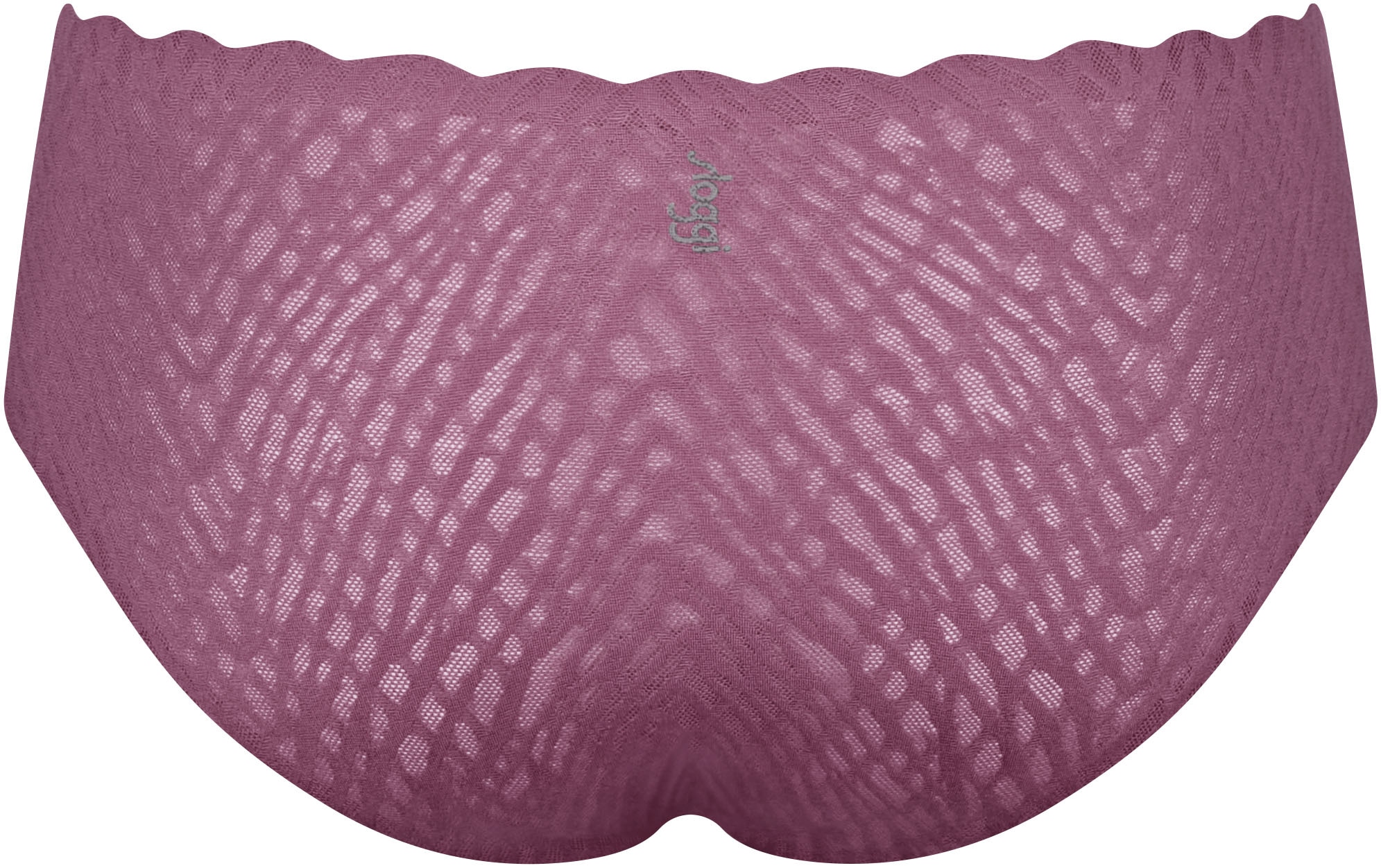sloggi Slip »ZERO Feel Bliss Hipster«, gewellte Free-Cut-Kanten, tiefer Sitz, elastische Spitze mit Grafik