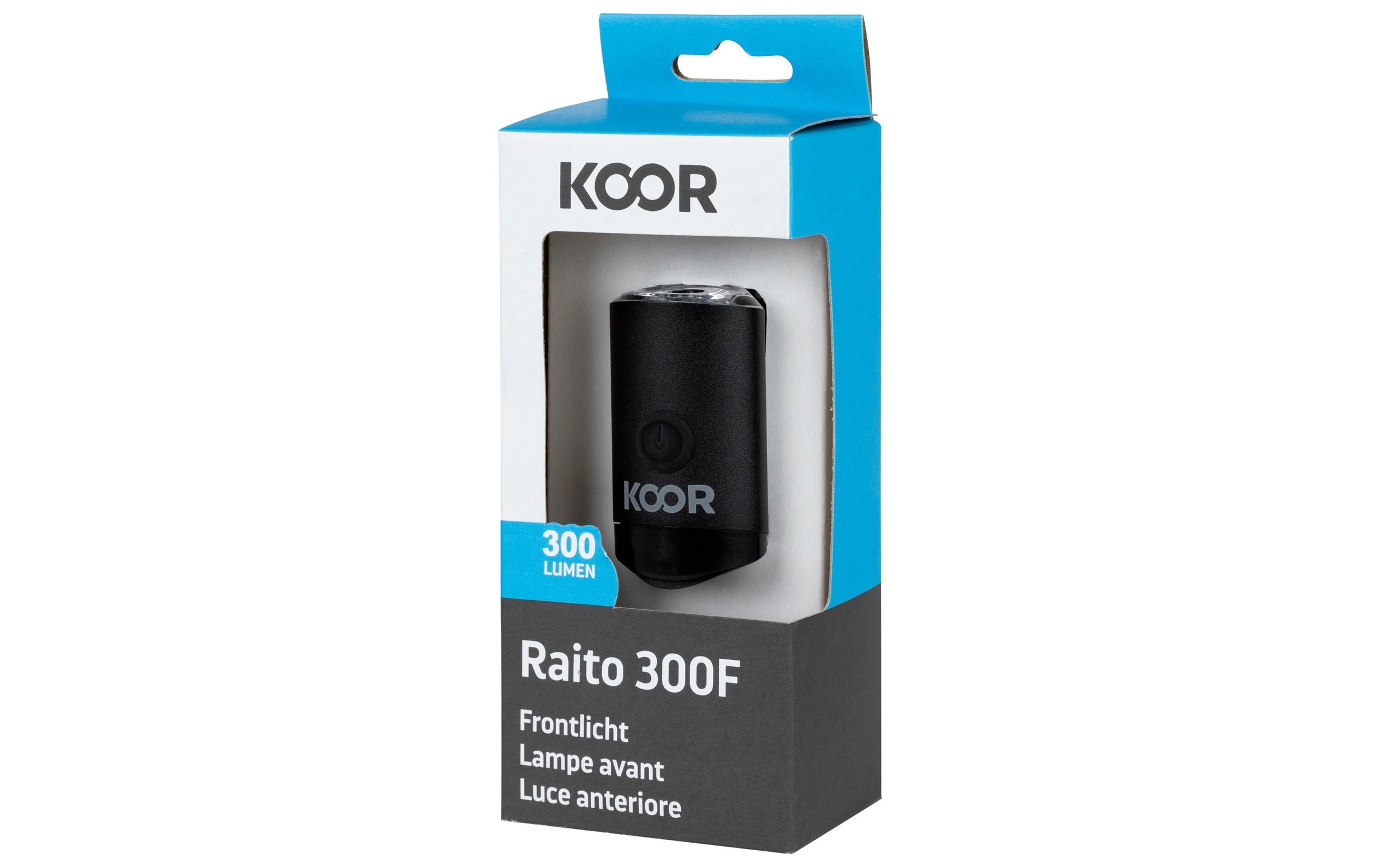 KOOR Fahrradbeleuchtung »Raito 300F«