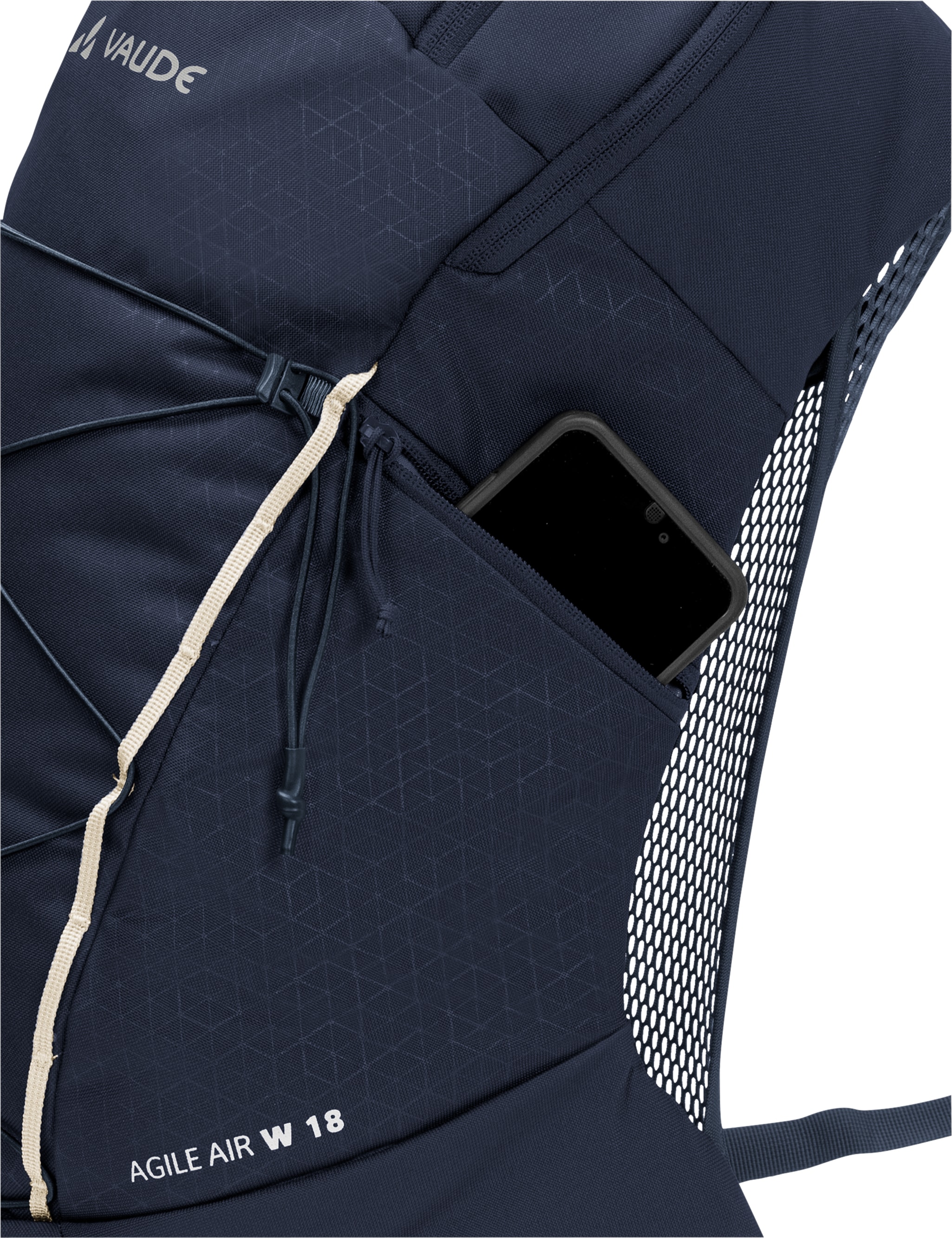VAUDE Wanderrucksack »WOMEN'S AGILE AIR 18«, Ausgang für Trinksystem