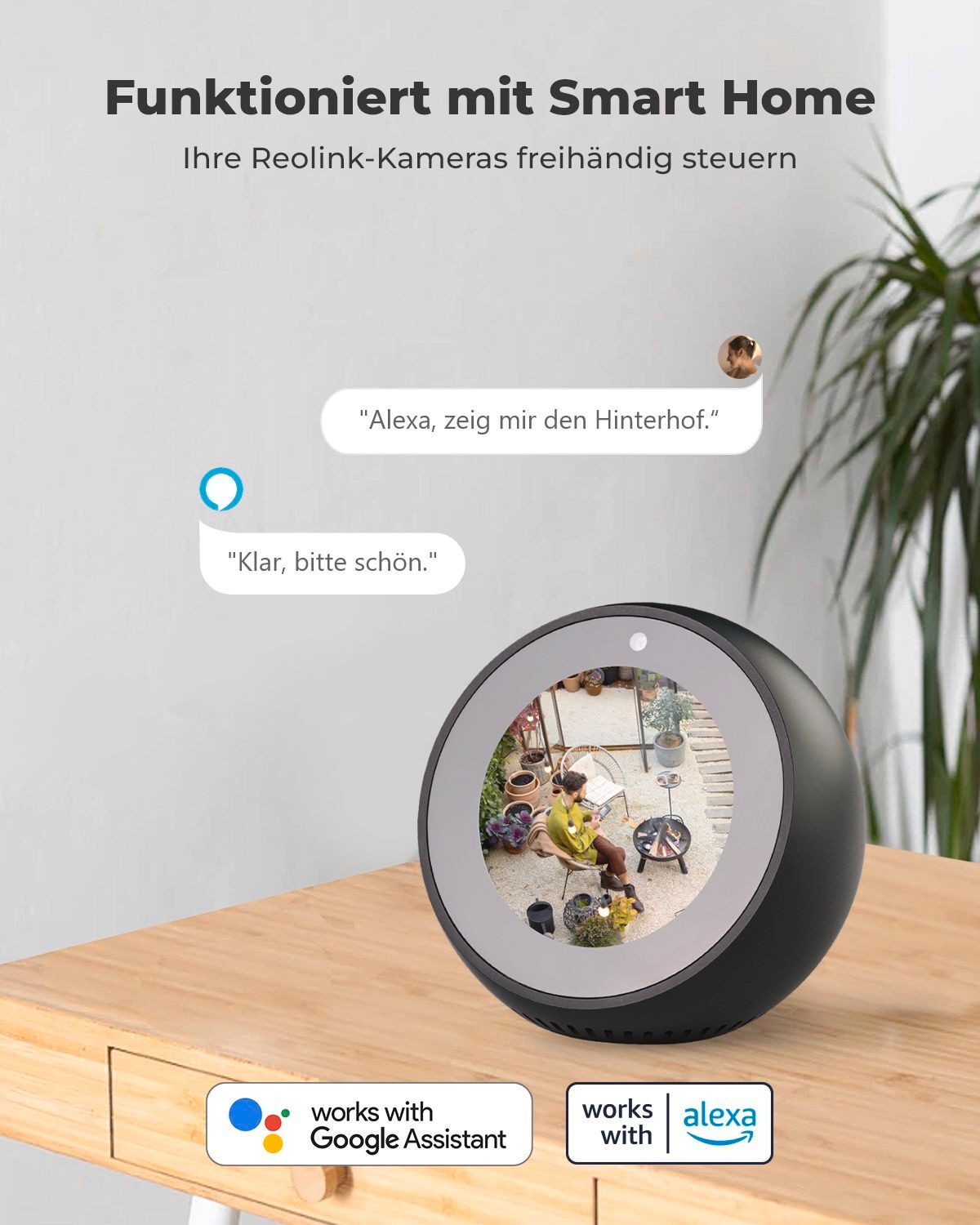 Reolink Überwachungskamera »Argus Series B320-B Battery-WiFi«, Aussenbereich