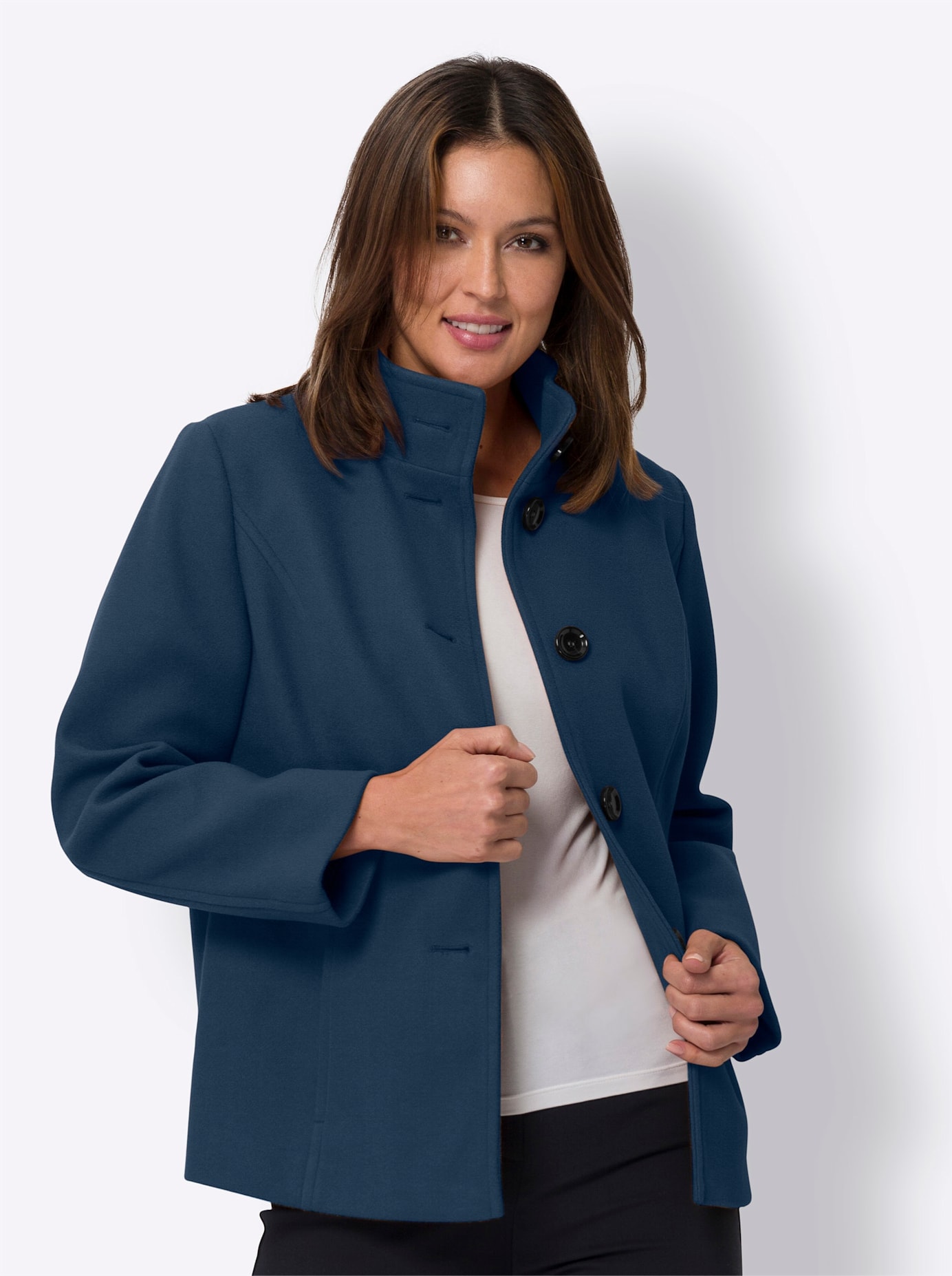 Classic Basics Langjacke, ohne Kapuze