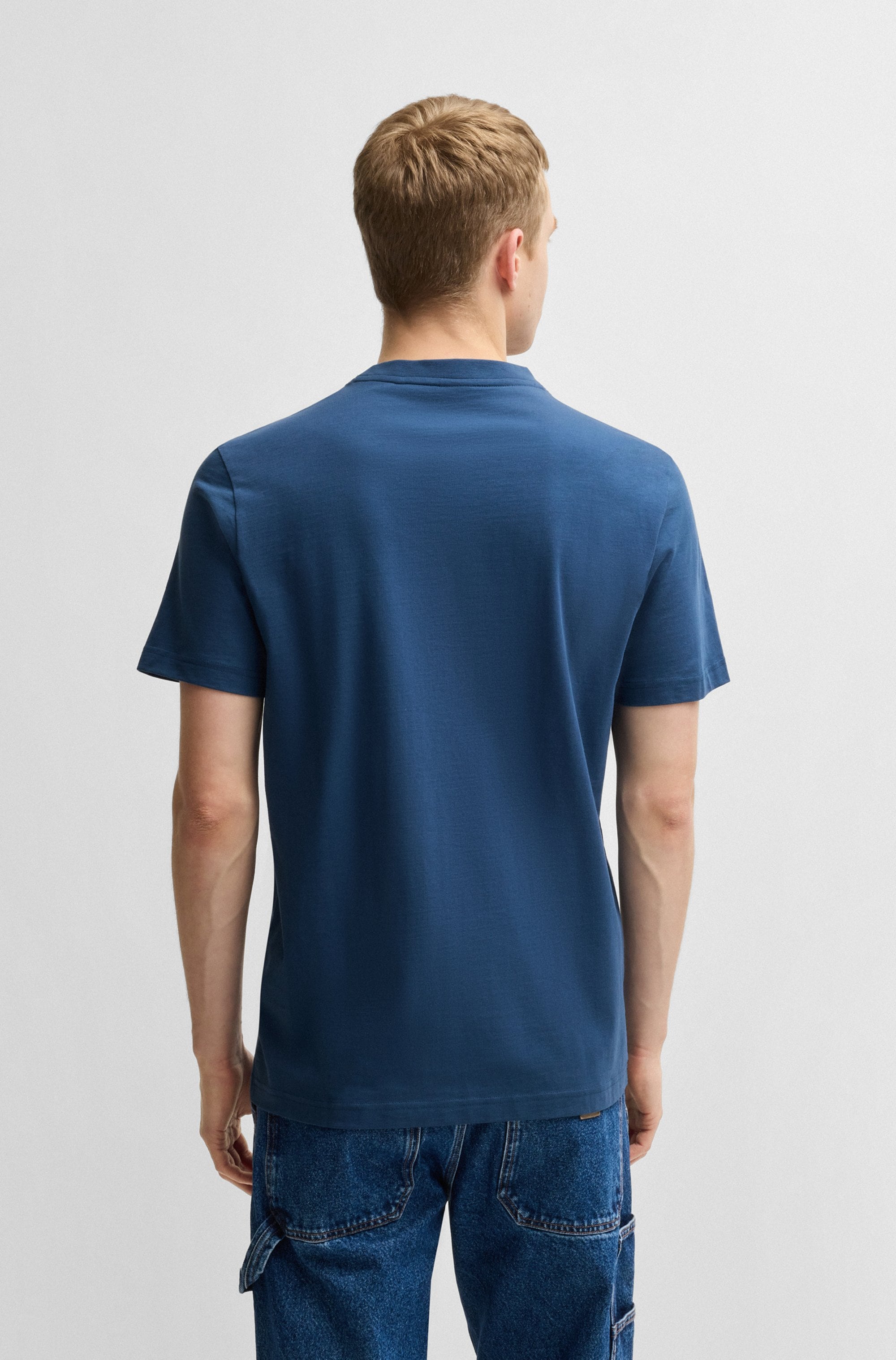 BOSS ORANGE T-Shirt »Te Dunetrace«, mit grossem Fotodruck