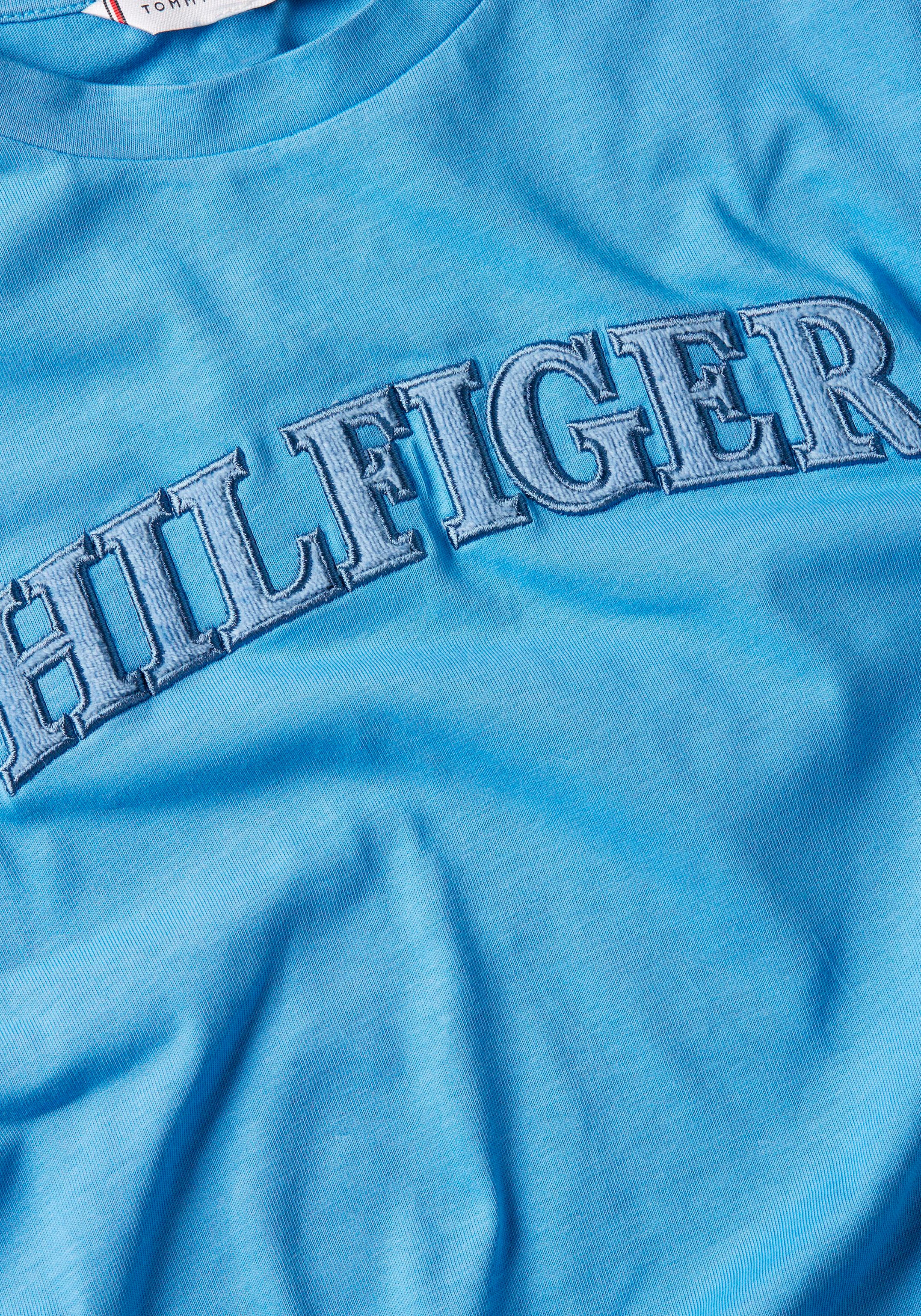 | mit Jelmoli-Versand Hilfiger Tommy C-NK Markenlabel online Hilfiger SS«, HILFIGER »REG bestellen T-Shirt Tommy TONAL
