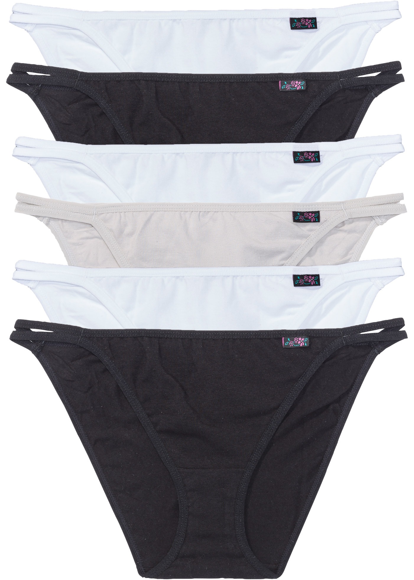 bonprix Tangaslip »Tanga Slip (6er Pack)« Packung, 6, 6 Stk. Tanga Slip (6er Pack)