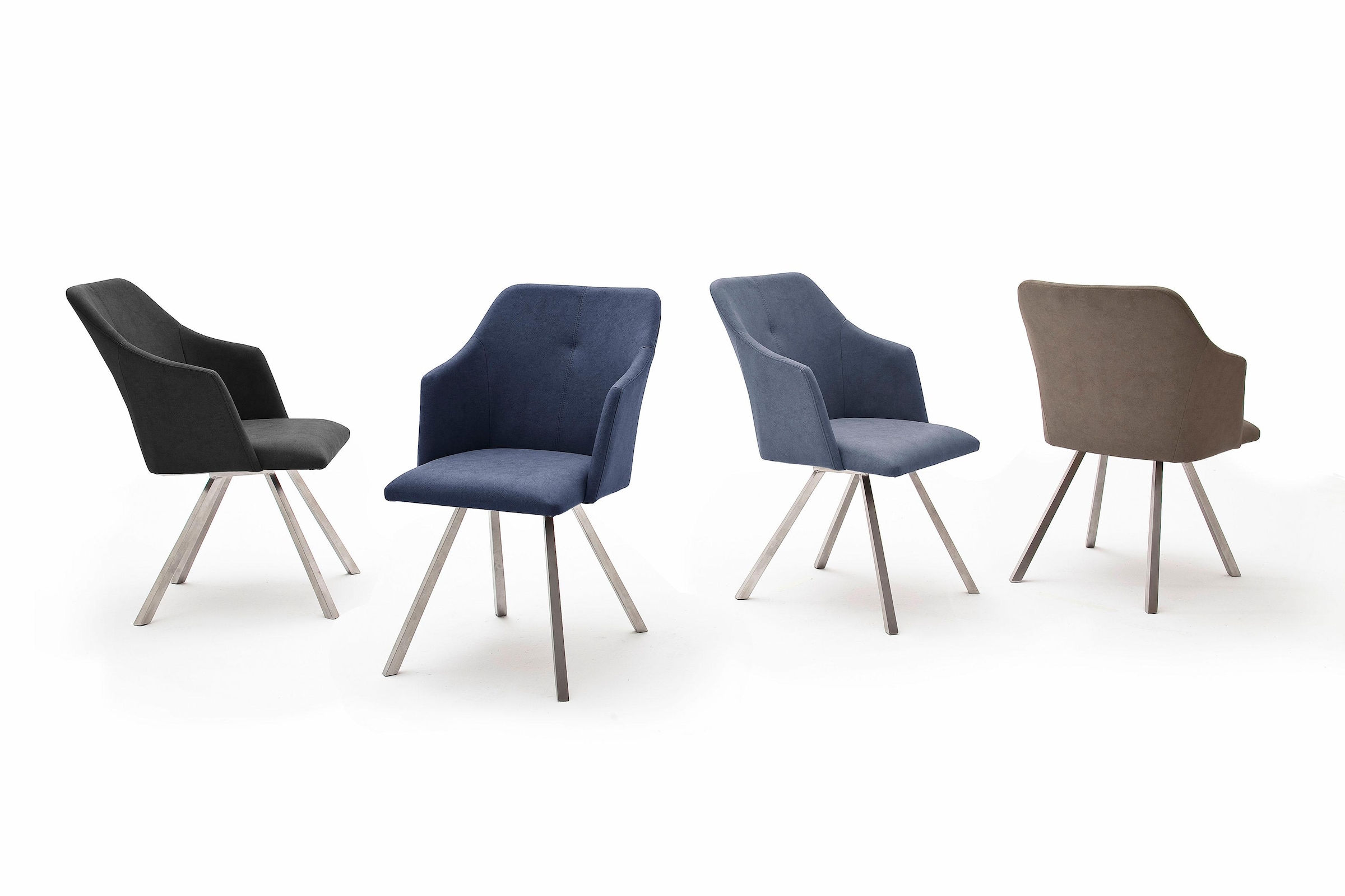 MCA furniture Esszimmerstuhl B-eckig«, Jelmoli-Versand St., (Set), bis 2 Stuhl Kunstleder, Fuss »Madita 140 Stuhl max. 4 kg bestellen belastbar | online