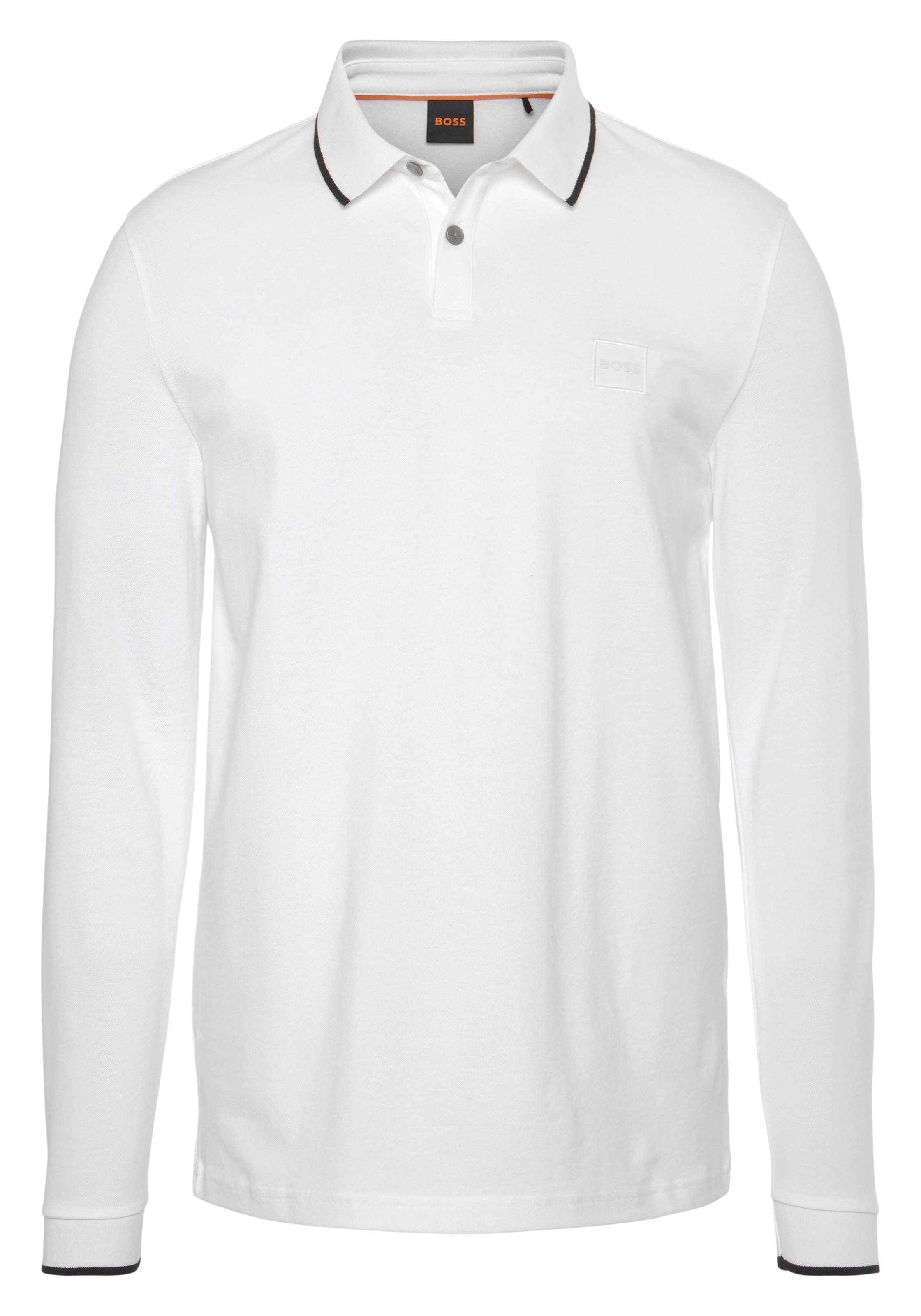 BOSS ORANGE feiner Poloshirt online »Passertiplong«, in bestellen Baumwollqualität Jelmoli-Versand 