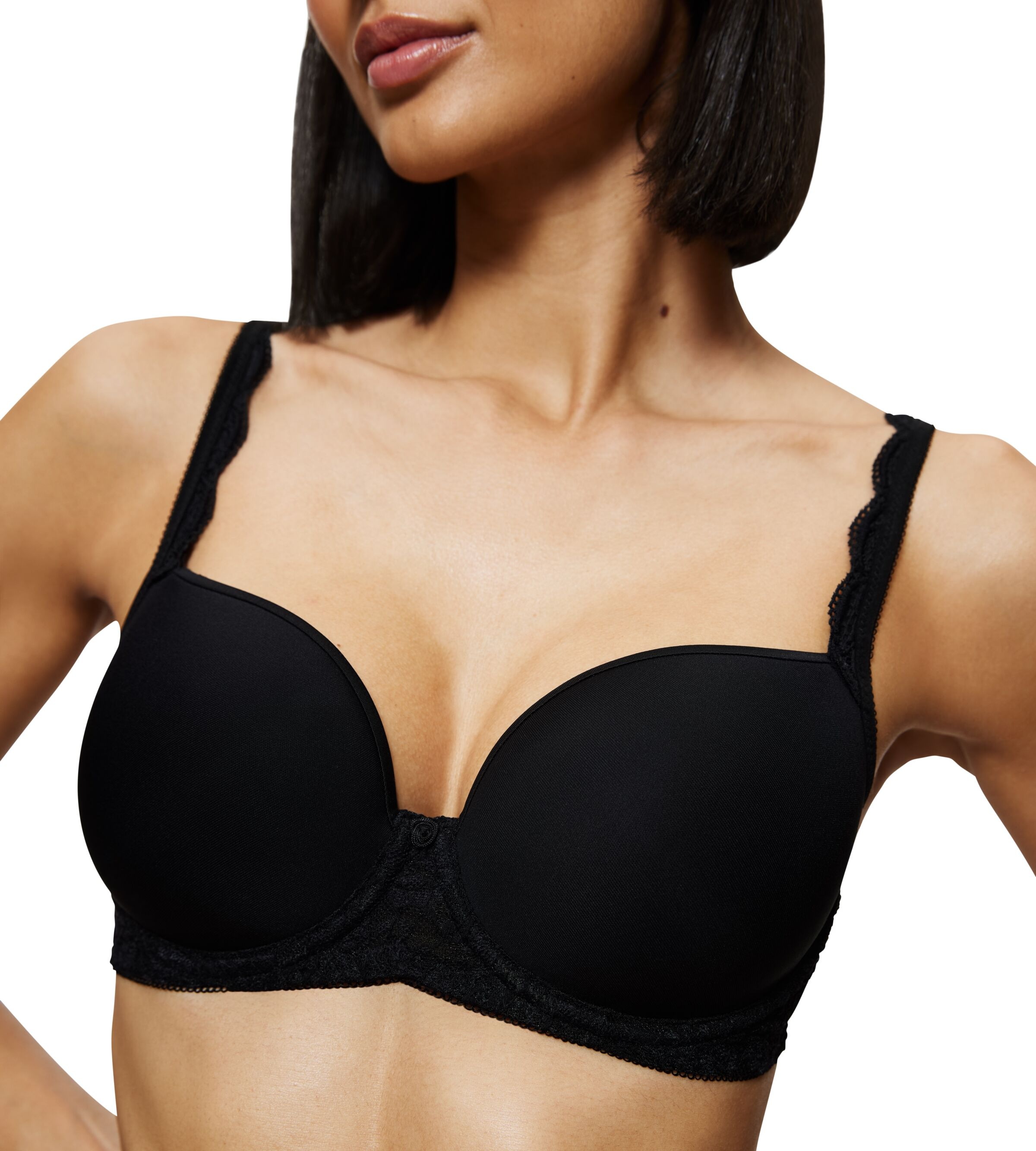Triumph T-Shirt-BH »Amourette«, Stretch-Spitze, glatte Cups, atmungsaktiv, leicht, feminin