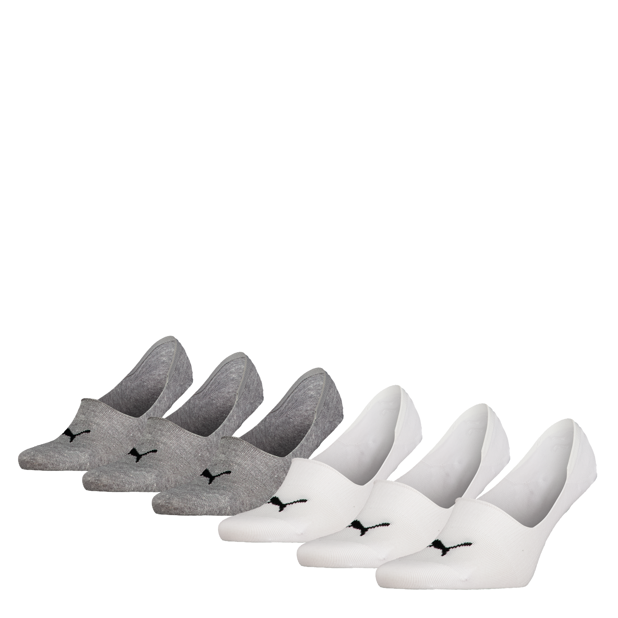 PUMA Füsslinge »PUMA UNISEX FOOTIE 6P ECOM« 6 Paar, Mit Logo