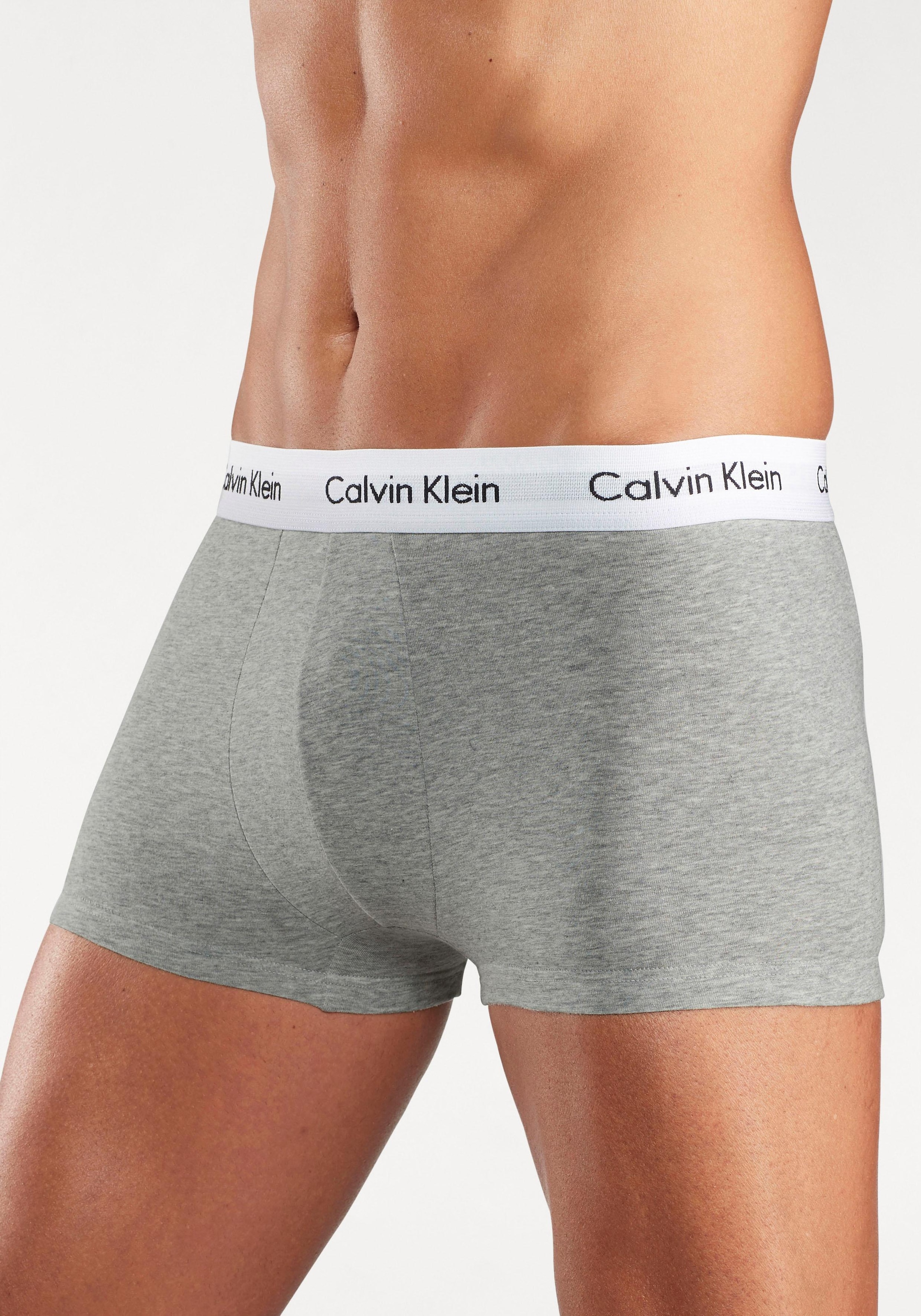 Calvin Klein Underwear Hipster, (3 St.), mit weissem Webbund