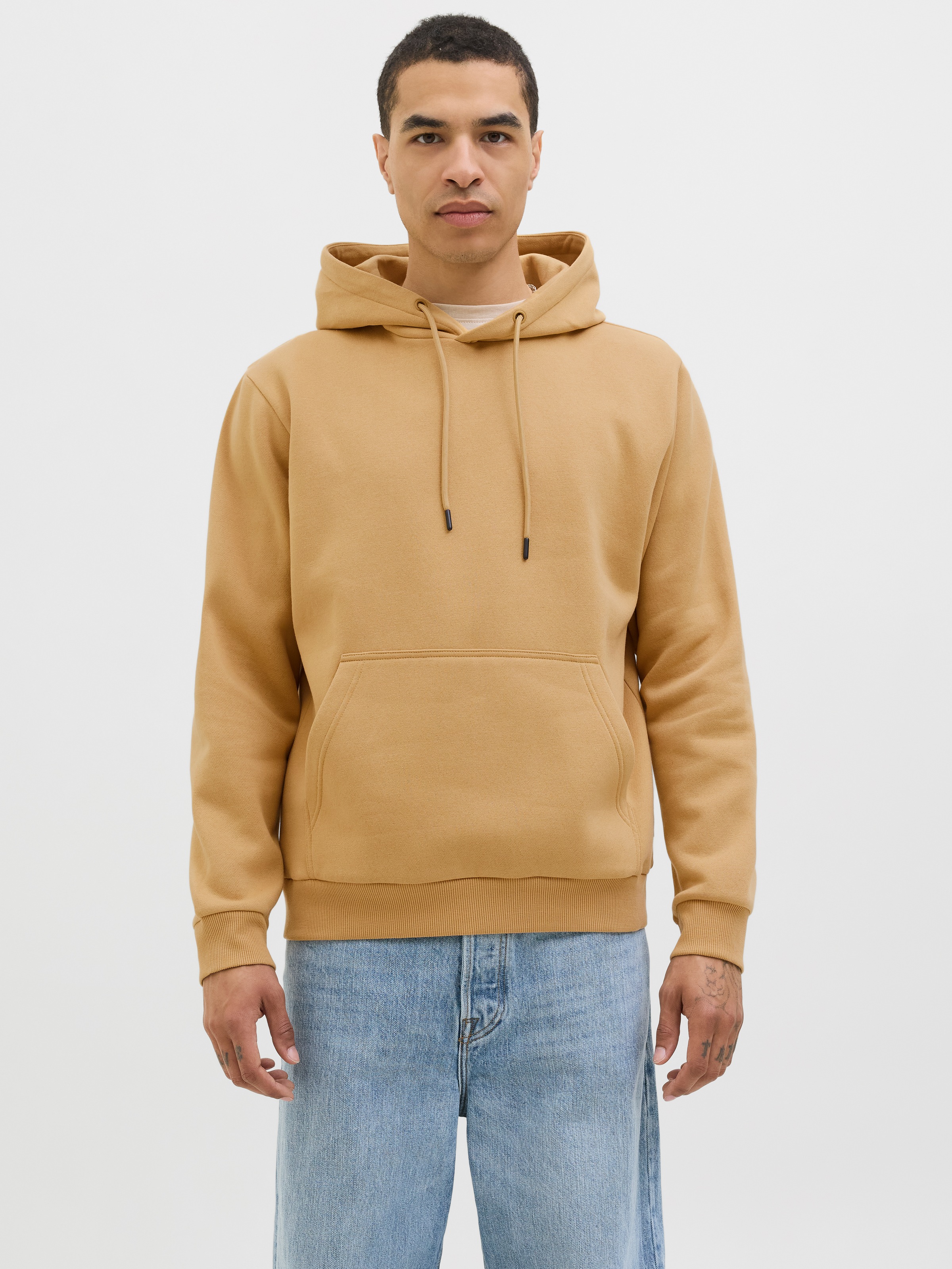 Jack & Jones Kapuzensweatshirt »JJEBRADLEY SWEAT HOOD NOOS«, mit Känguru Tasche