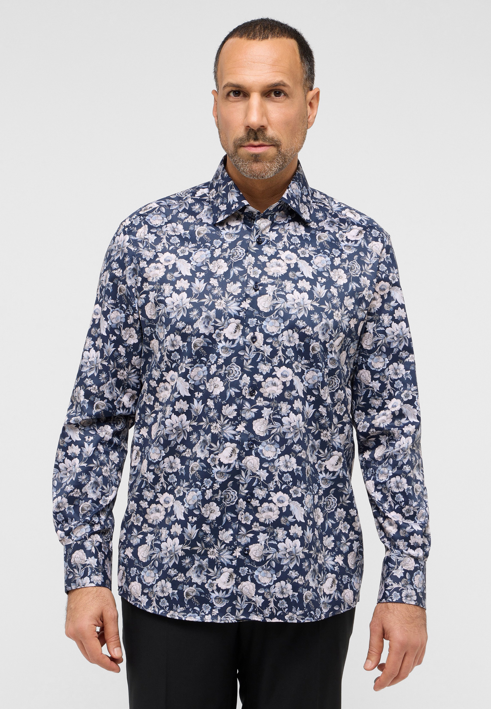 Eterna Langarmhemd »COMFORT FIT« NON IRON (bügelfrei)