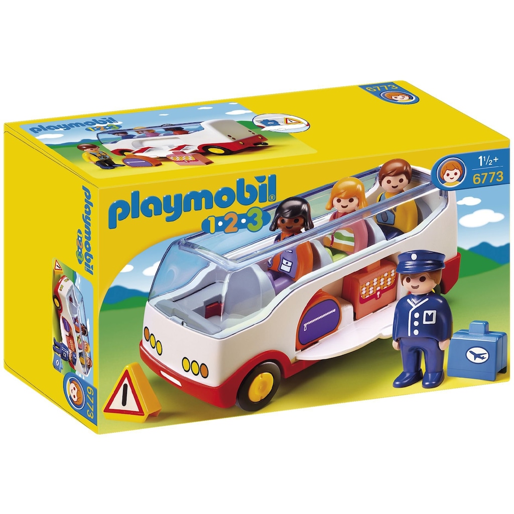 Playmobil® Konstruktions-Spielset »Reisebus (6773), Playmobil 1-2-3«