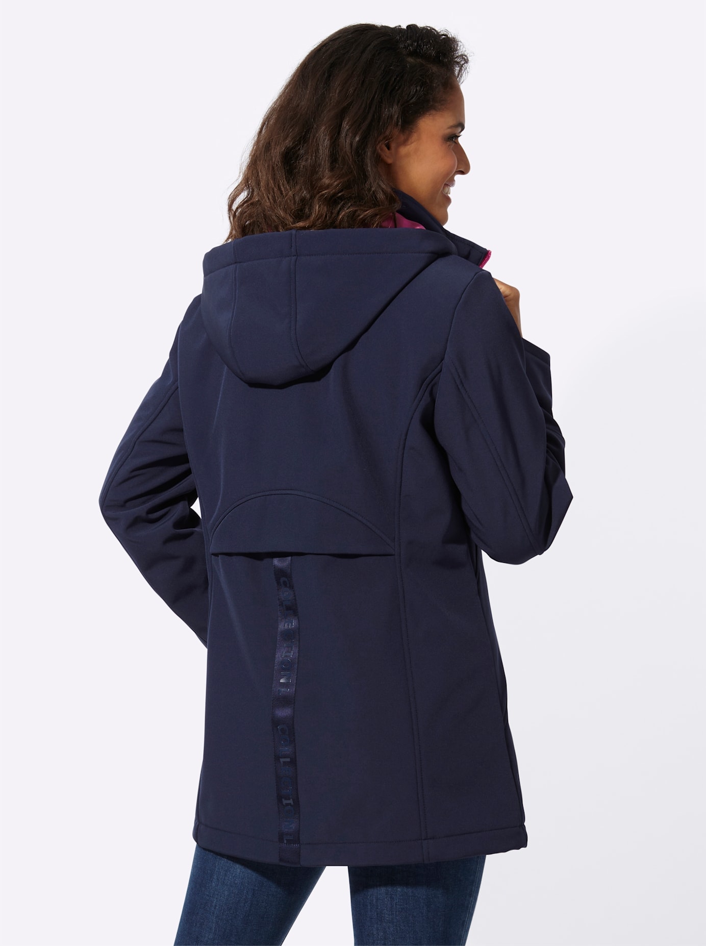 Casual Looks Softshelljacke, mit Kapuze