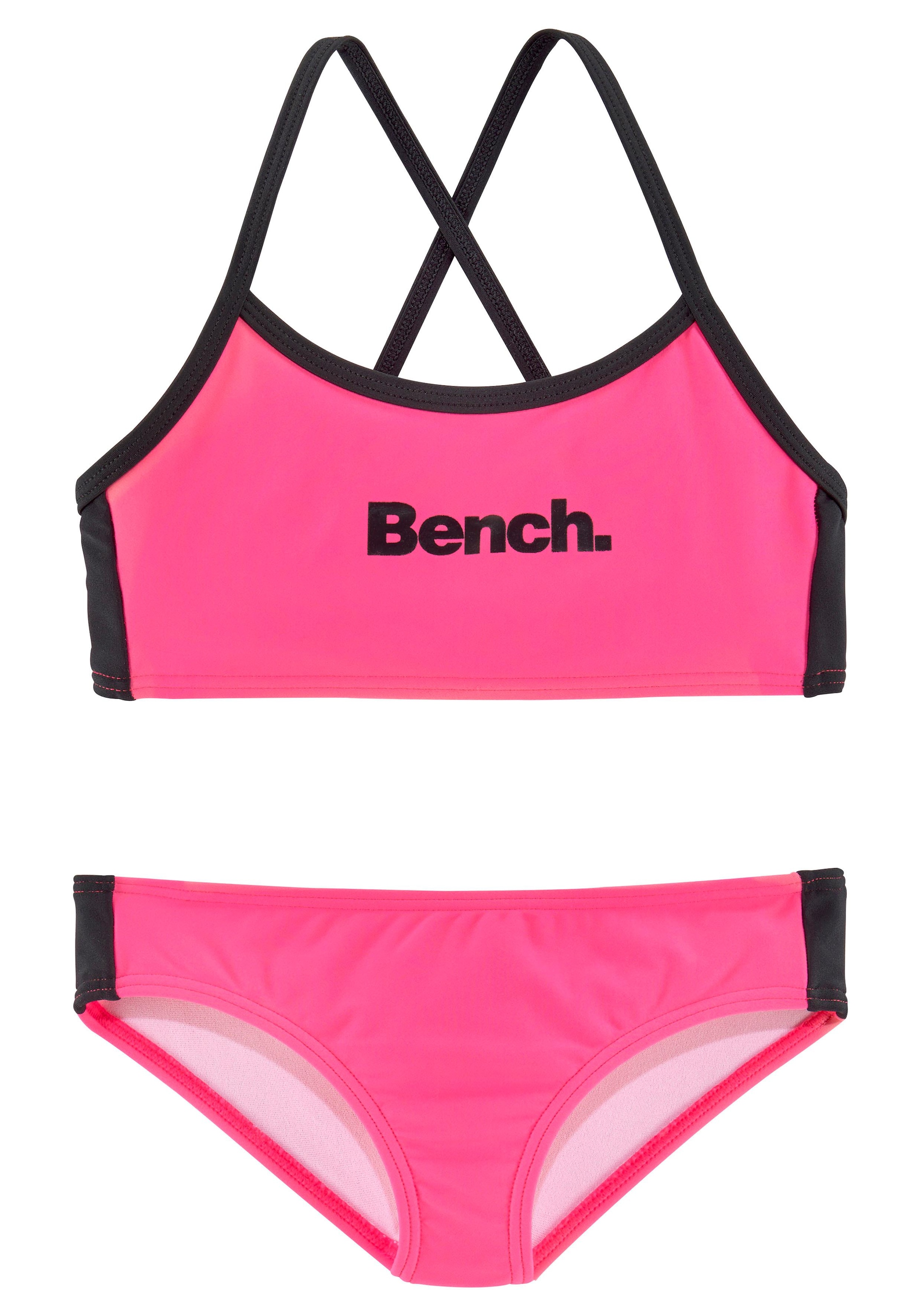 ✵ Bench. Bustier-Bikini, mit gekreuzten Trägern online bestellen |  Jelmoli-Versand