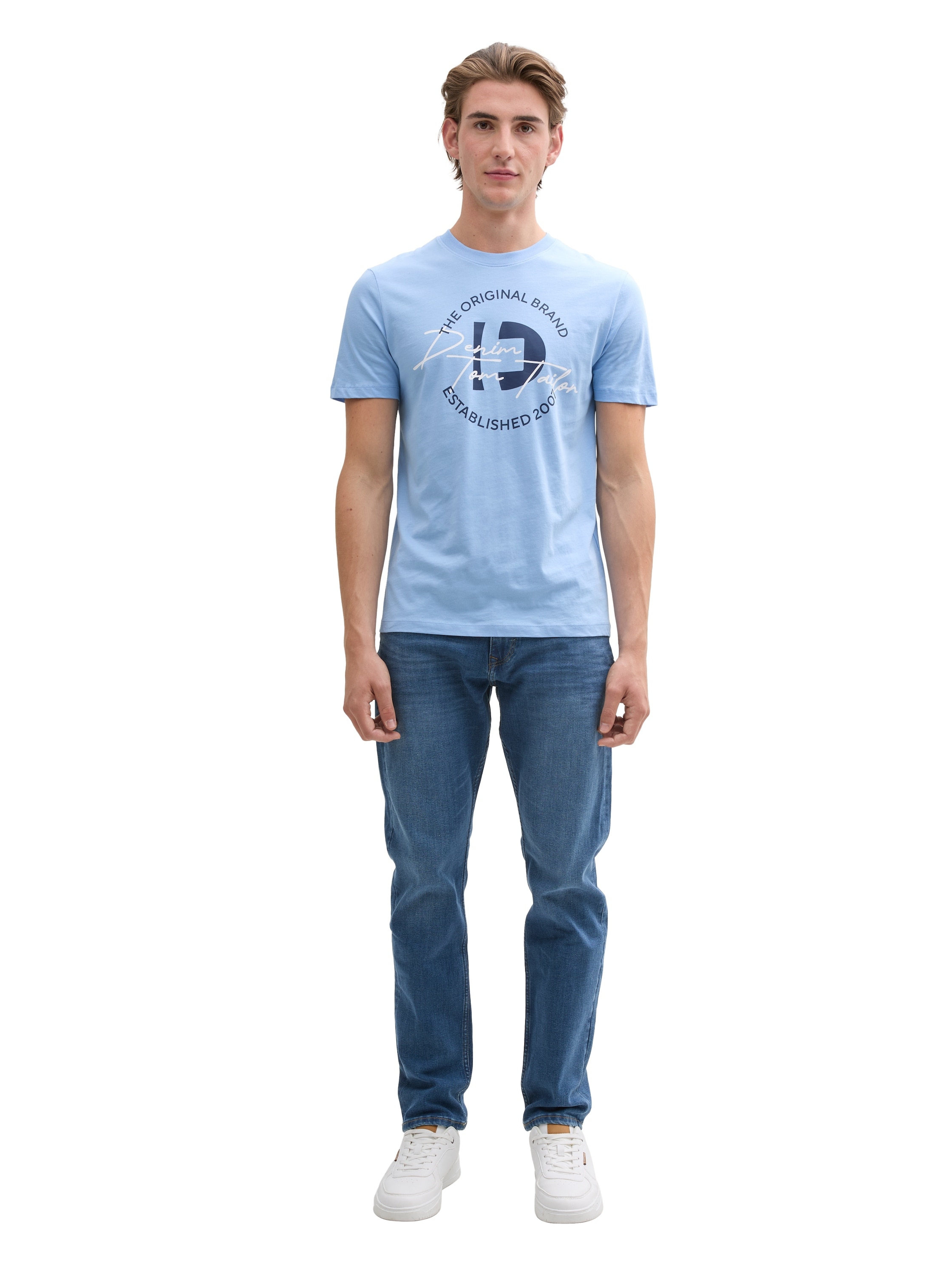 TOM TAILOR Denim T-Shirt, mit Frontprint