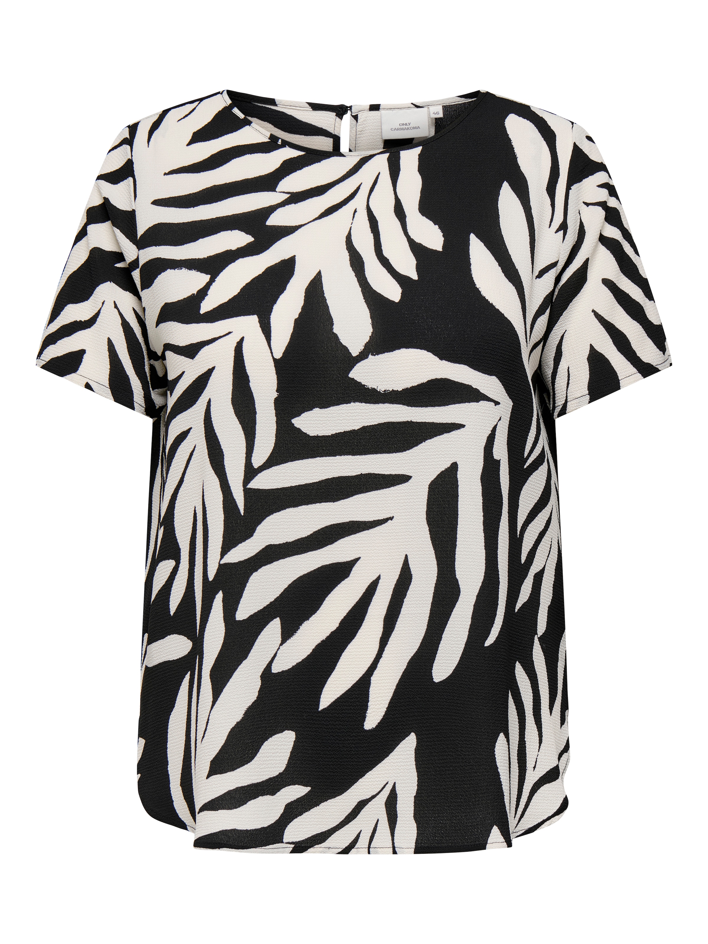 ONLY CARMAKOMA Shirtbluse »CARVICA SS TOP WVN NOOS«