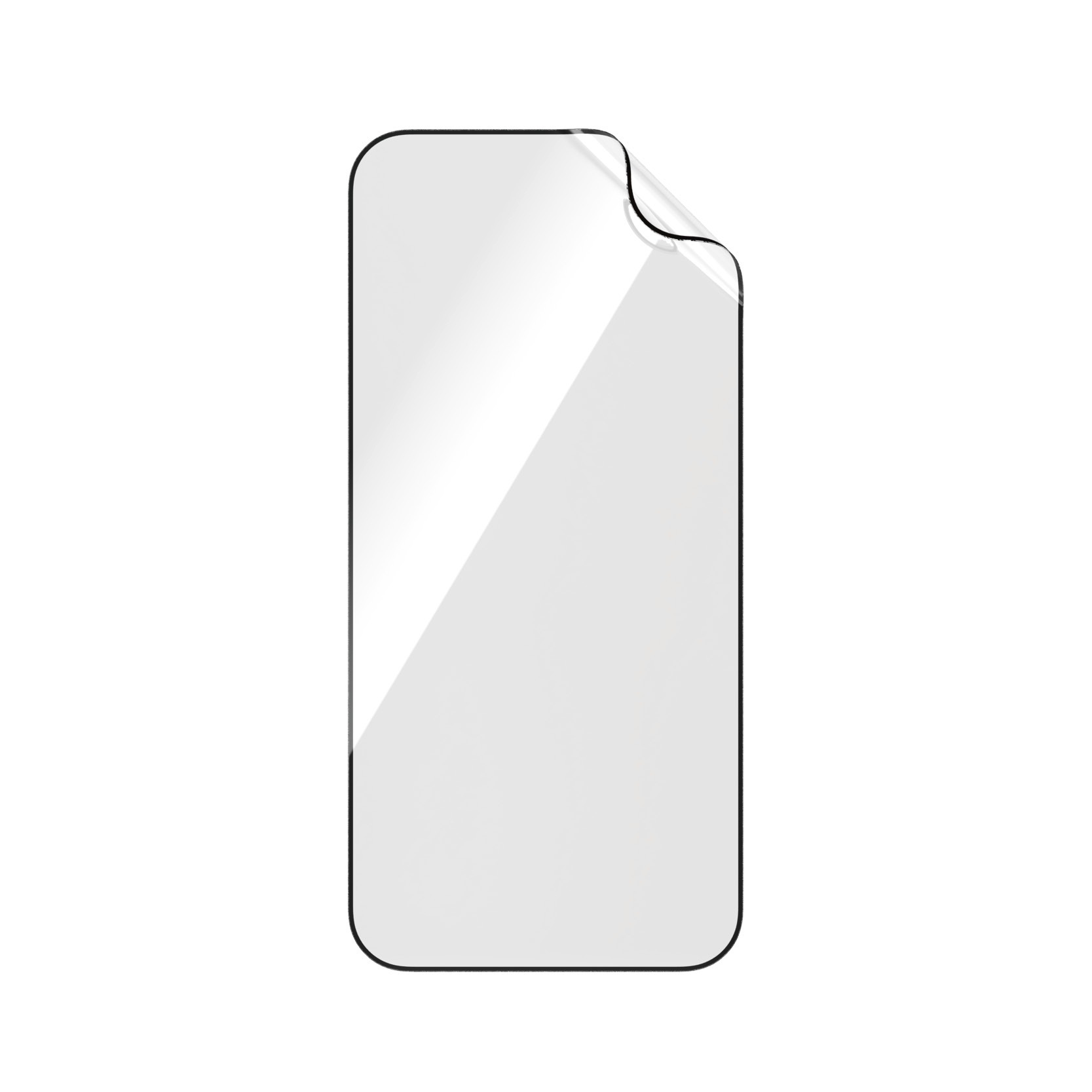 PanzerGlass Displayschutzfolie »MATRIX Protection Film mit D3O«, für iPhone 15 Pro, Ultra Wide Fit