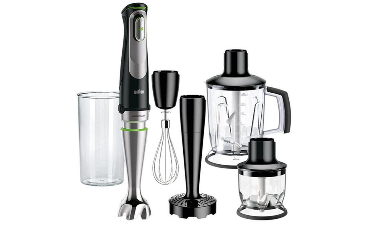 Braun Stabmixer »MultiQuick 9 MQ9047X Edelstahl Schwarz«, 1000 W
