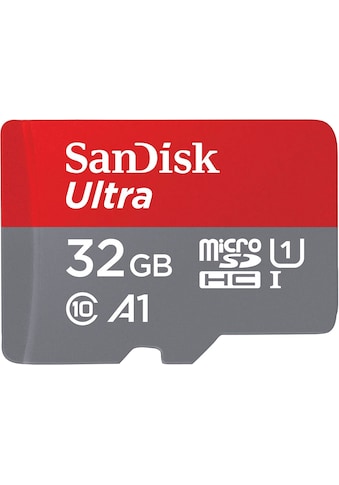 Speicherkarte »microSDHC Ultra 32GB (A1/UHS-I) + Adapter«, (Class 10 120 MB/s...
