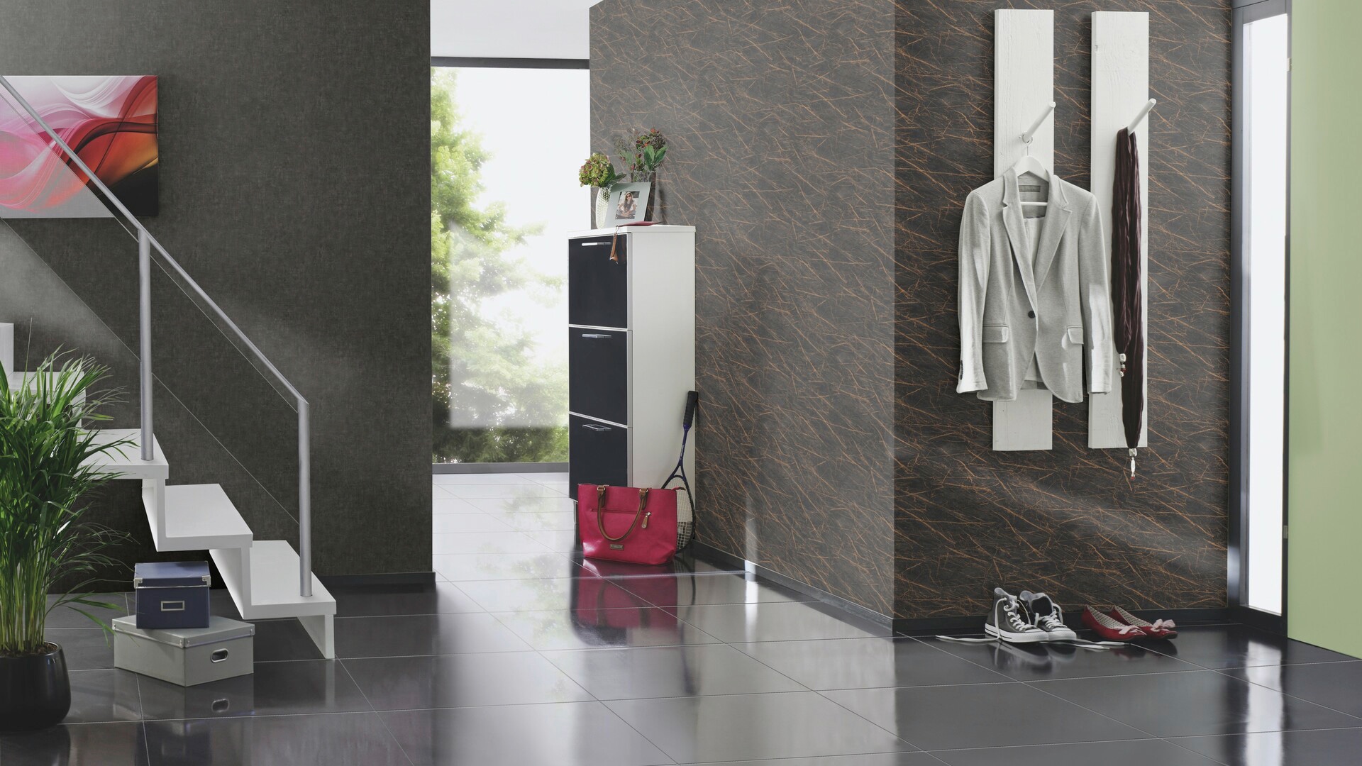 Rasch Vliestapete »Factory IV«, Metall-Effekte-metallic, gut lichtbeständig, hochwaschbeständig