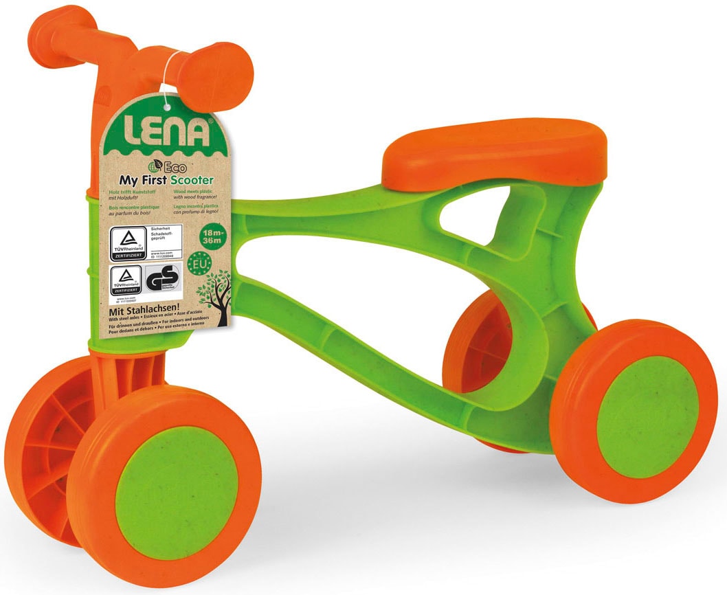 Lena® Kinderfahrzeug Lauflernhilfe »My First Scooter Eco«, Made in Europe