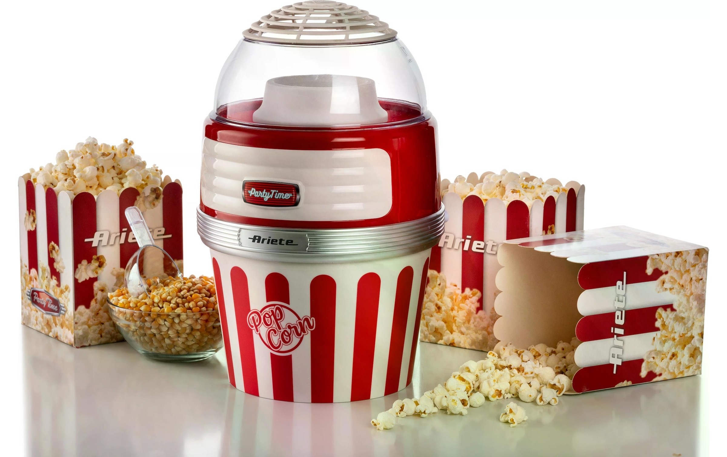 Ariete Popcornmaschine »Party Time ARI-2957-RD Rot/Weiss«