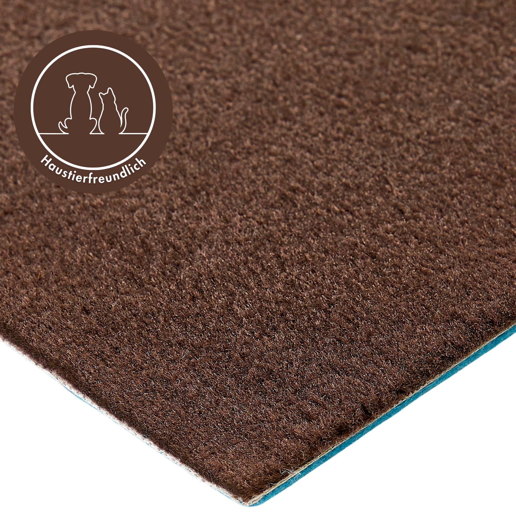 Andiamo Teppichboden »Kira, Velours, Made in Belgium«, rechteckig, 8 mm Höhe, Uni Farben, Breite 400 cm, strapazierfähig, pflegeleicht, Wohnzimmer