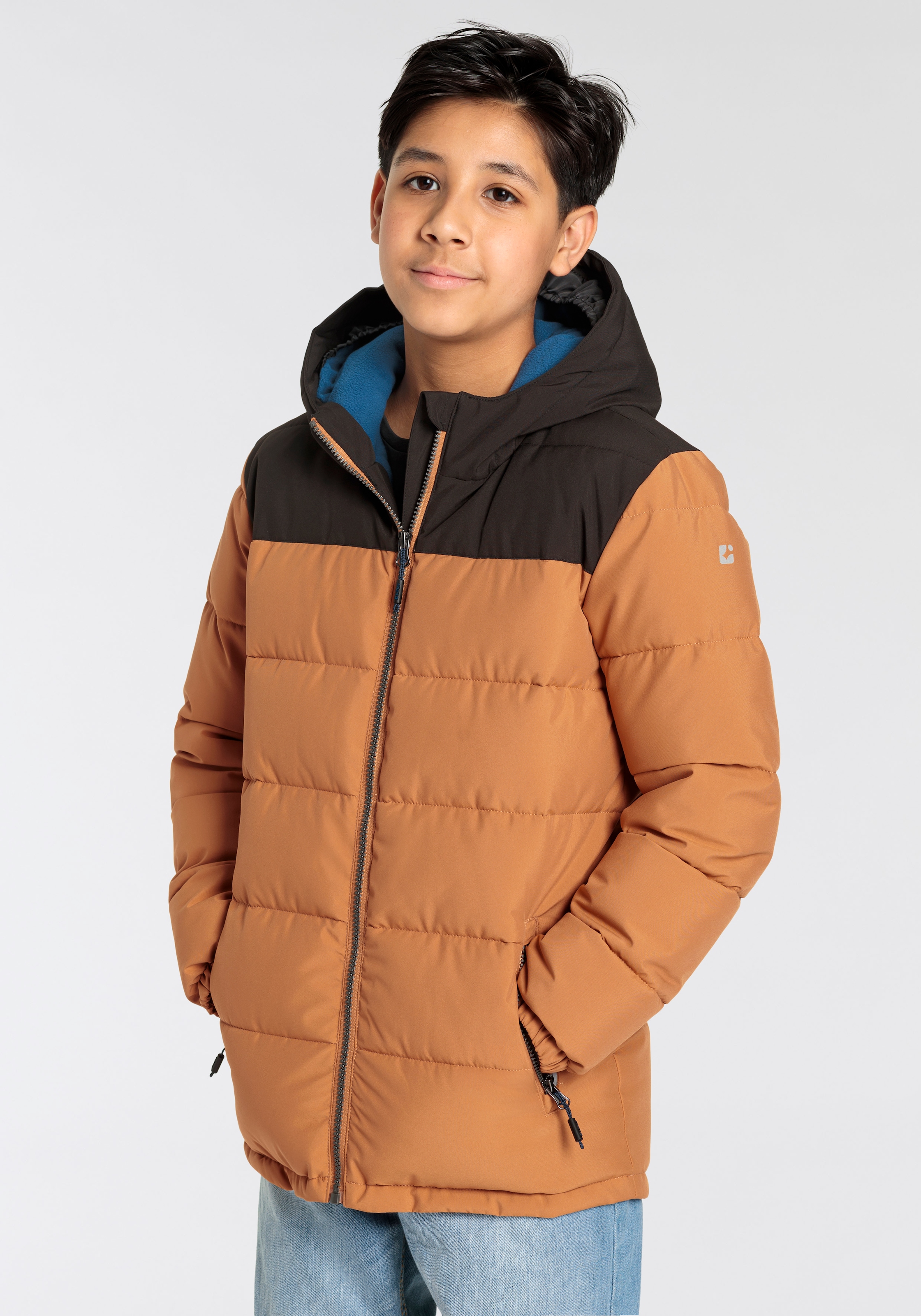 Killtec Winterjacke »KW 1 BYS JCKT OT«, (1 St.), mit Kapuze, Winddicht & Wasserabweisend & Atmungsaktiv & für Kinder