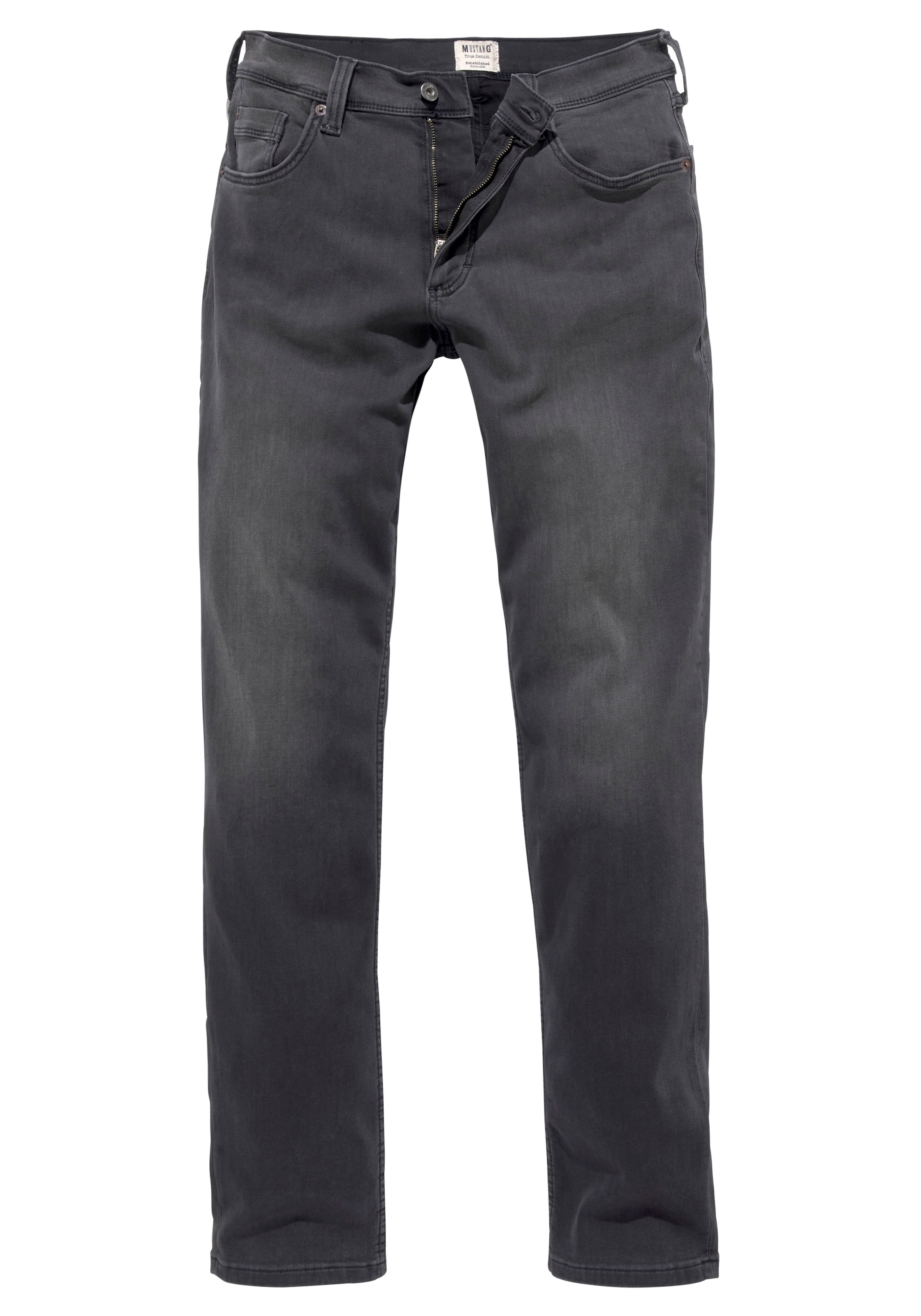 MUSTANG 5-Pocket-Jeans »Style Washington Straight«, mit leichten Abriebeffekten