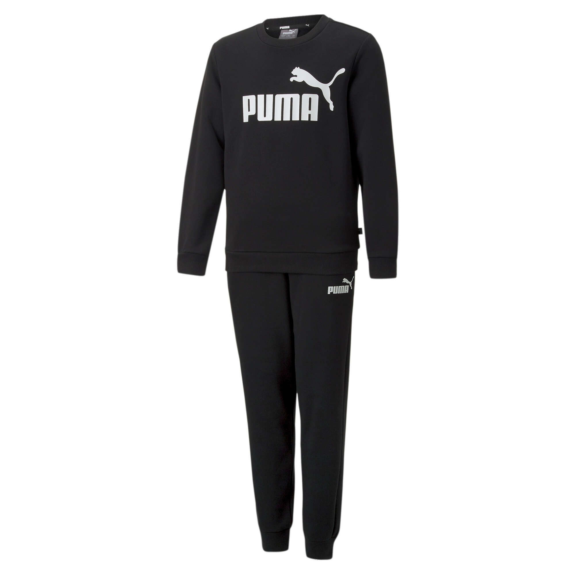 PUMA Trainingsanzug »NO.1 LOGO SWEAT SUIT FL B«, (Set, 2 tlg.)