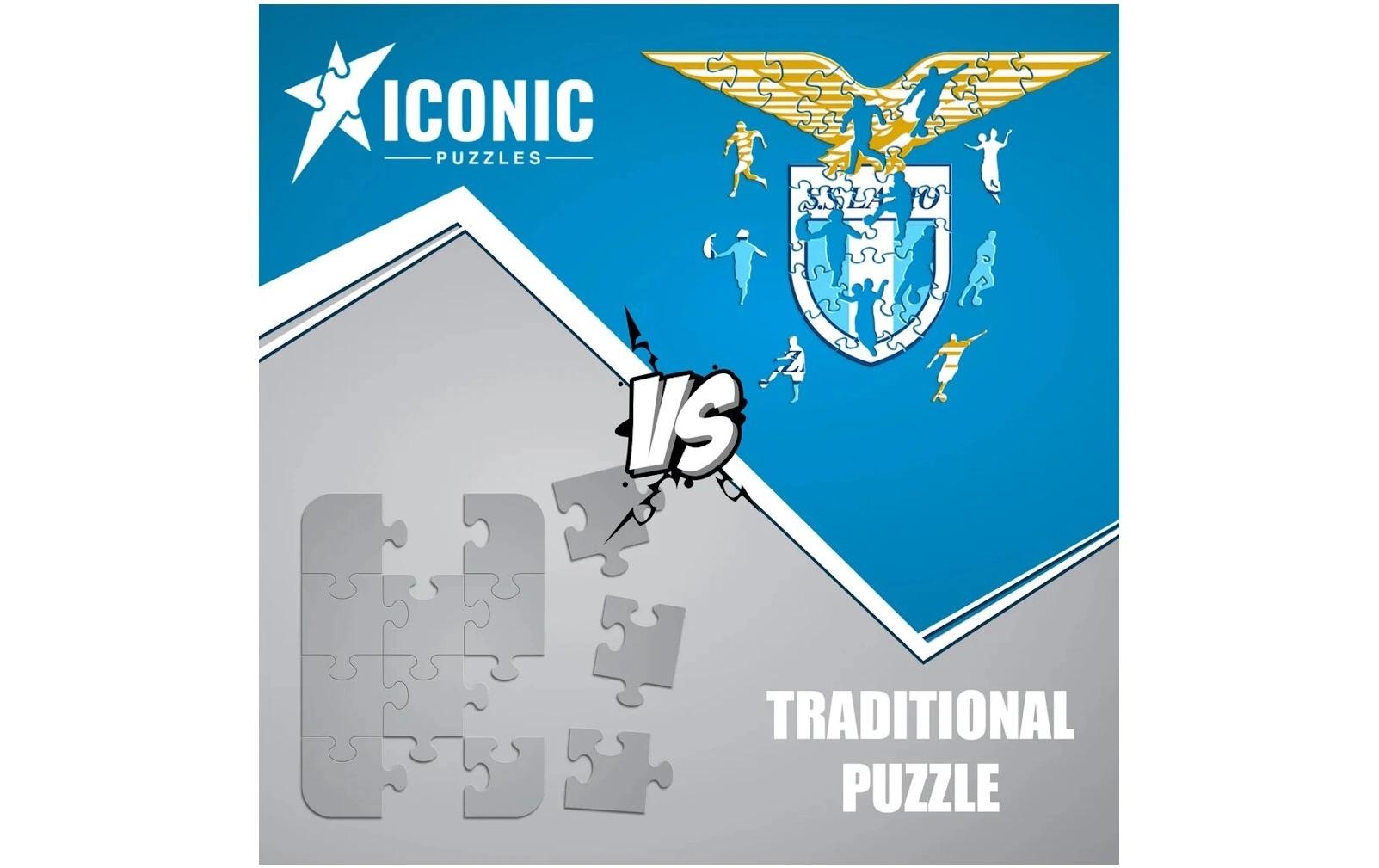 Puzzle »Iconic SS Lazio – Logo«, Holzart: Birke (Herkunftsland: China)