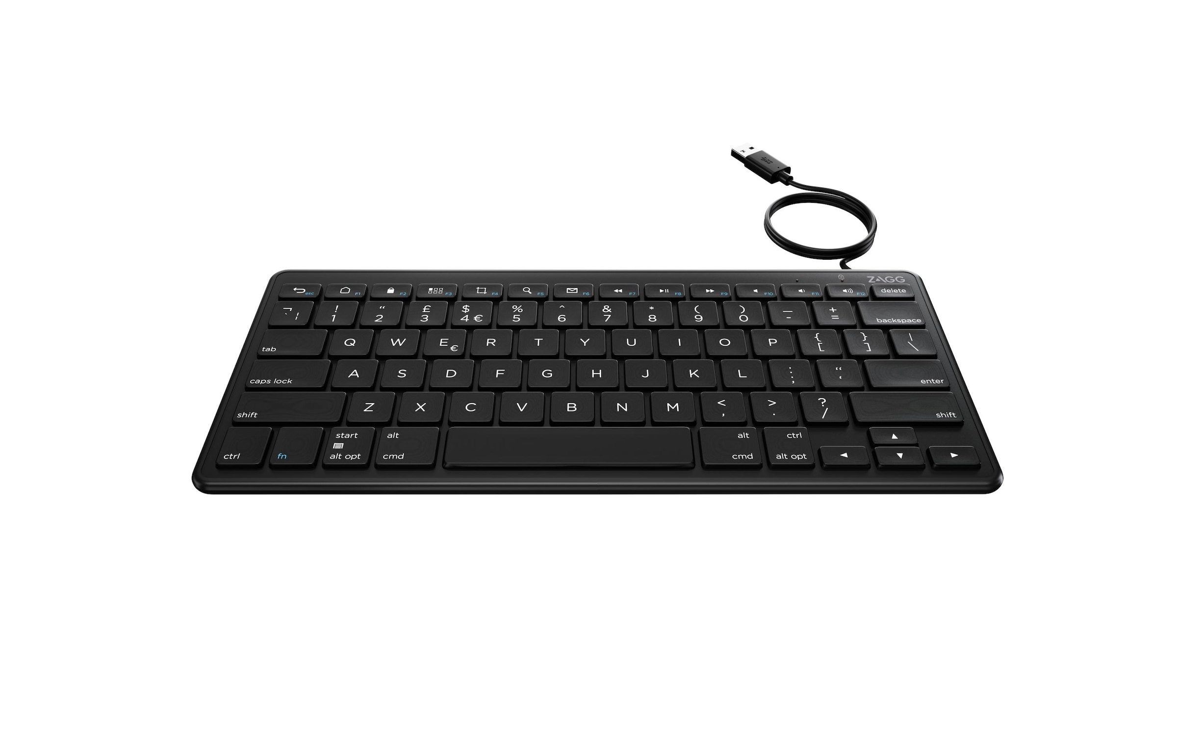 ZAGG Tastatur »USB-A CH-Layout«, (Ziffernblock)