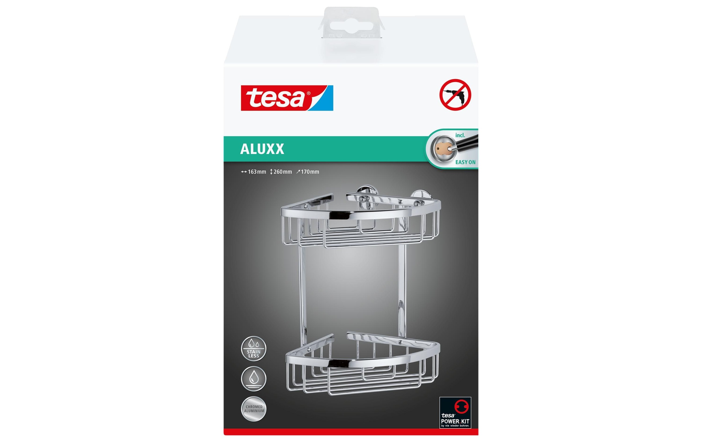 tesa Badregal »Aluxx zweistöckig«