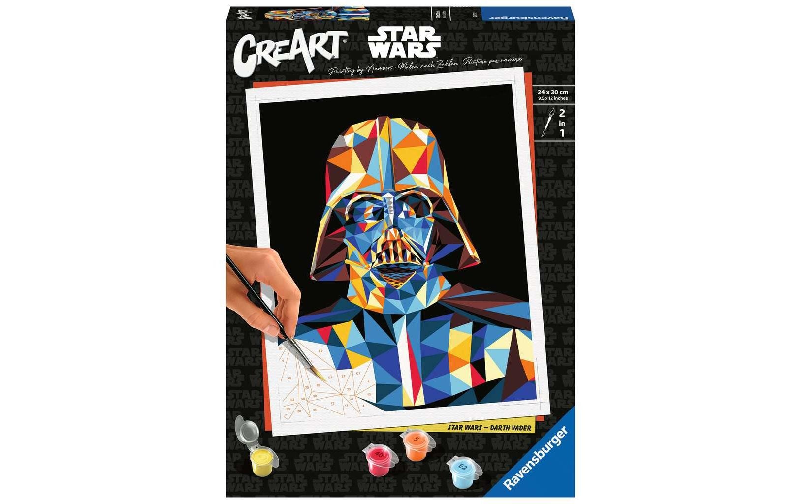 Ravensburger Malen nach Zahlen »CreArt: Star Wars – Darth Vader«