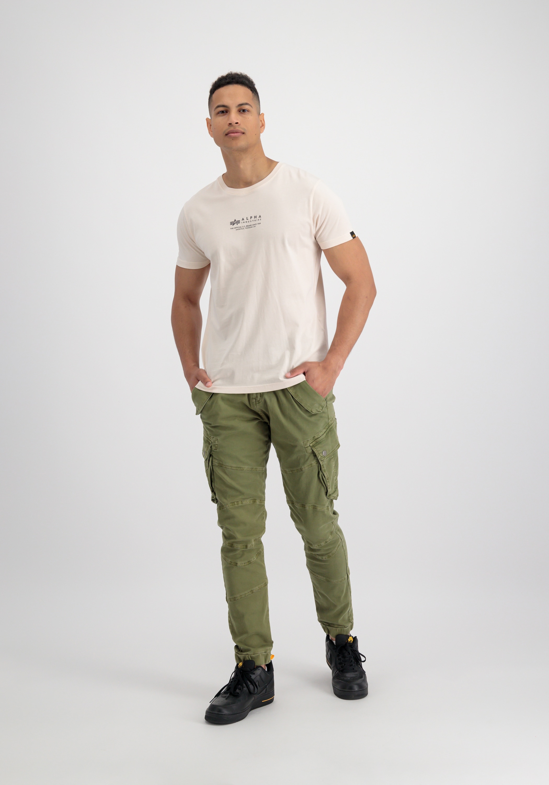 Alpha Industries T-Shirt »Alpha Industries Men - T-Shirts Alpha Wording T-Shirt«