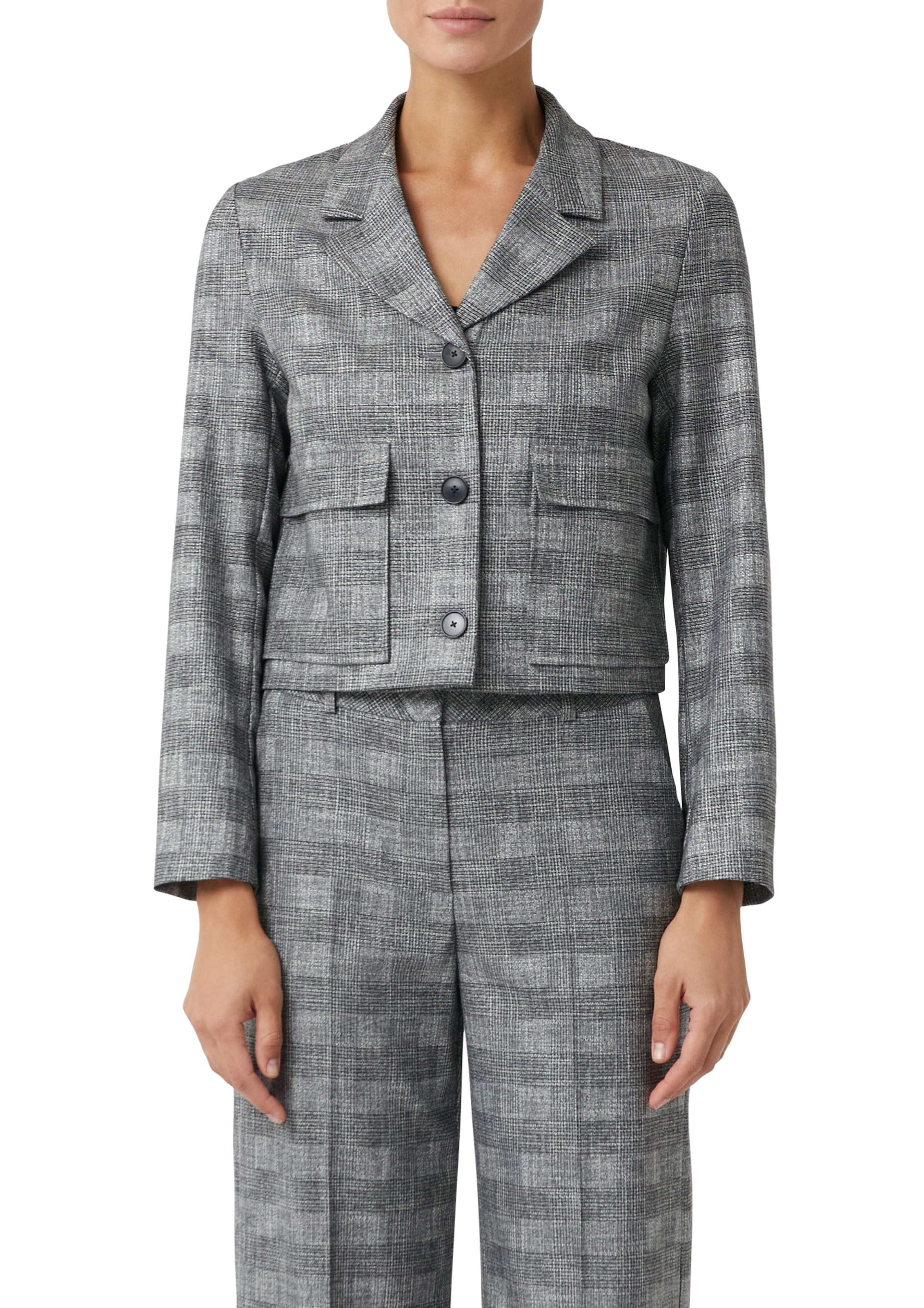 Comma Jackenblazer mit Muster