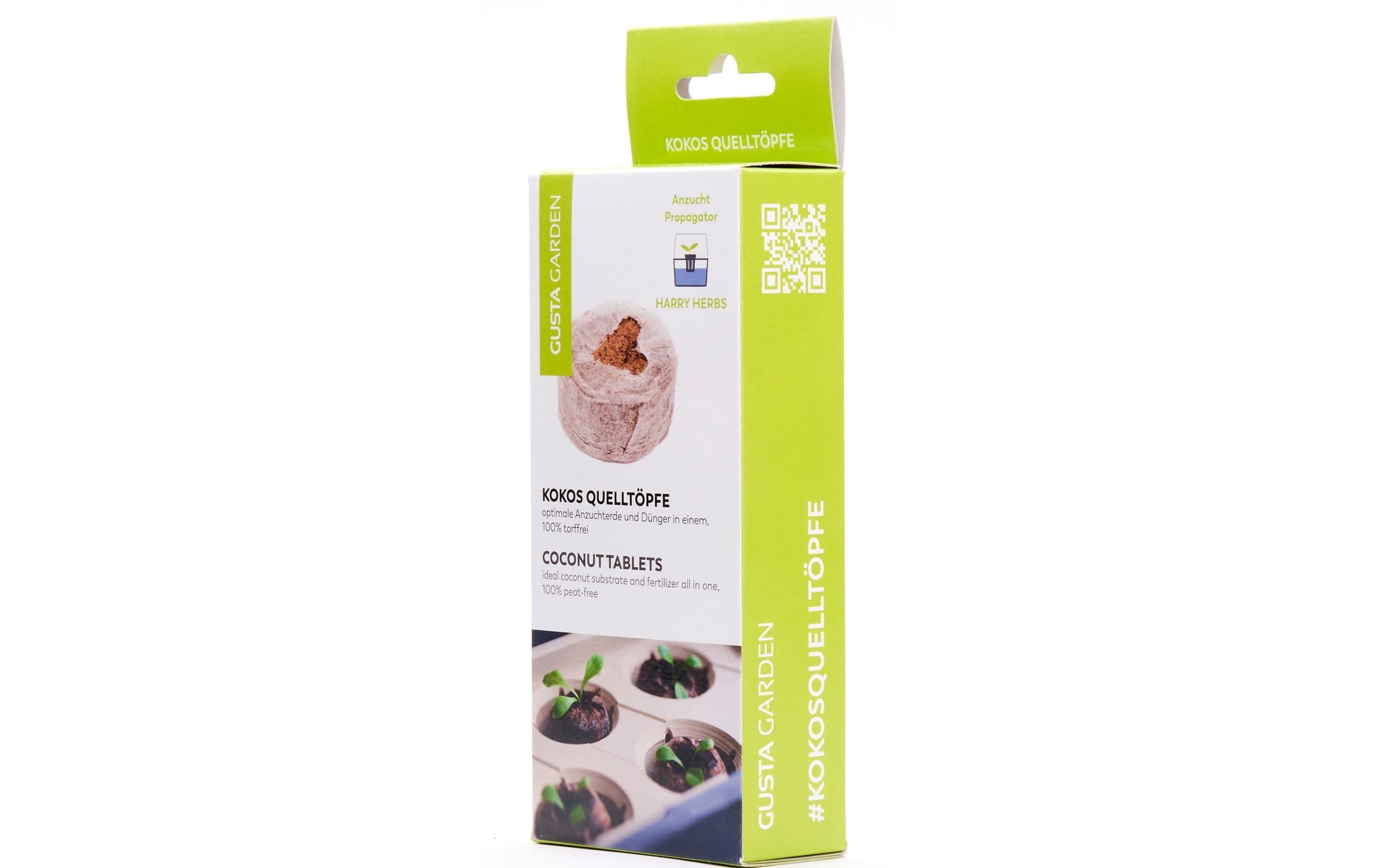 Gusta Garden Blumentopf »HERBS«, (16 St.)