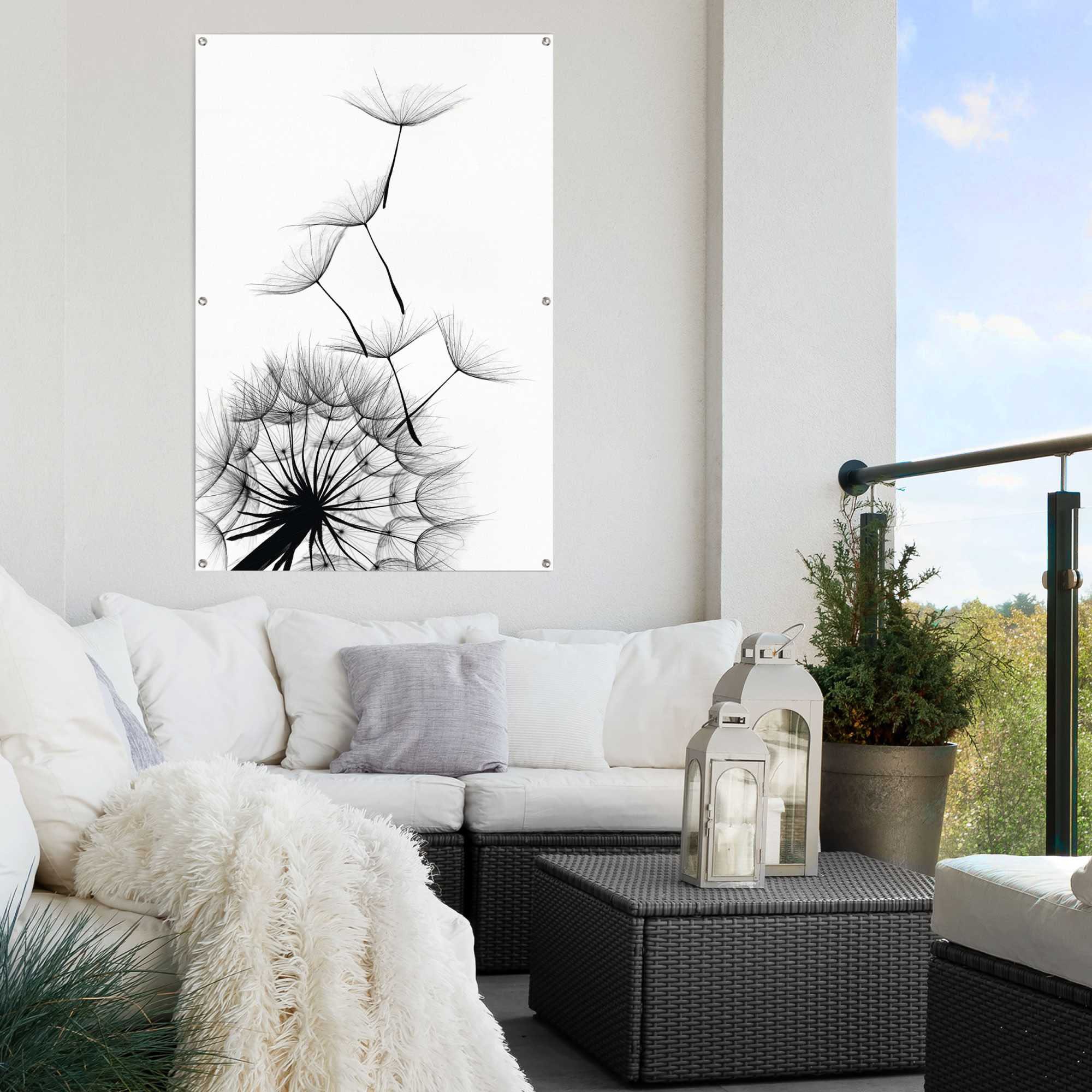 Reinders! Poster »Pusteblume«, leichtes und wasserfestes Gartenposter für den Ausseneinsatz