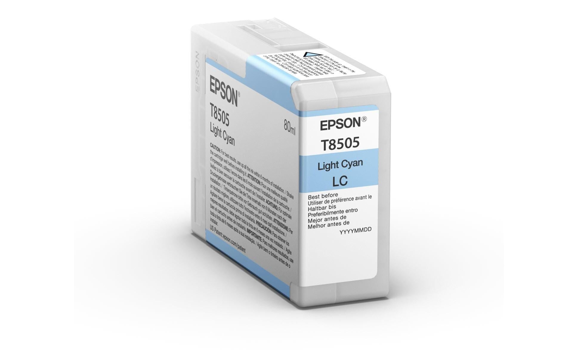 Epson Tintenpatrone »C13T850500 Cyan«
