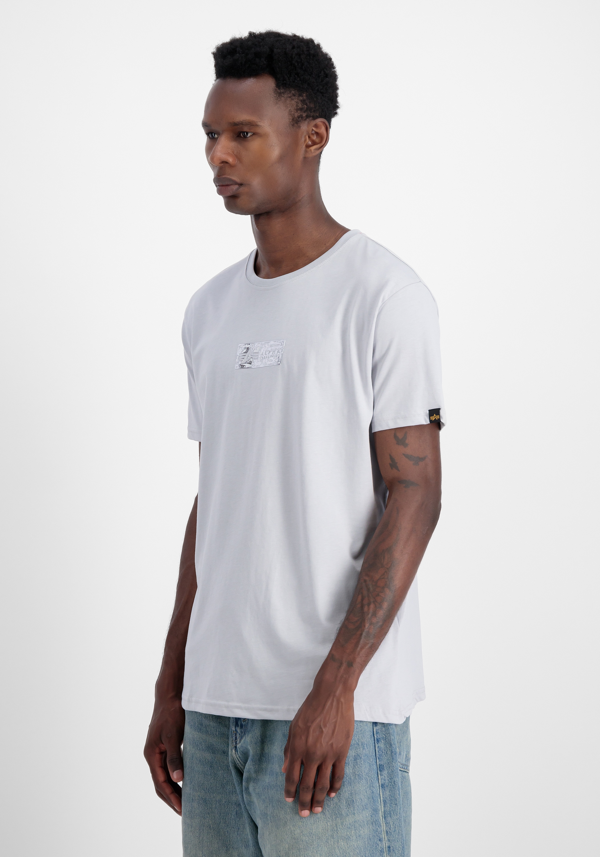 Alpha Industries T-Shirt »Alpha Industries Men - T-Shirts Metal Plate T«